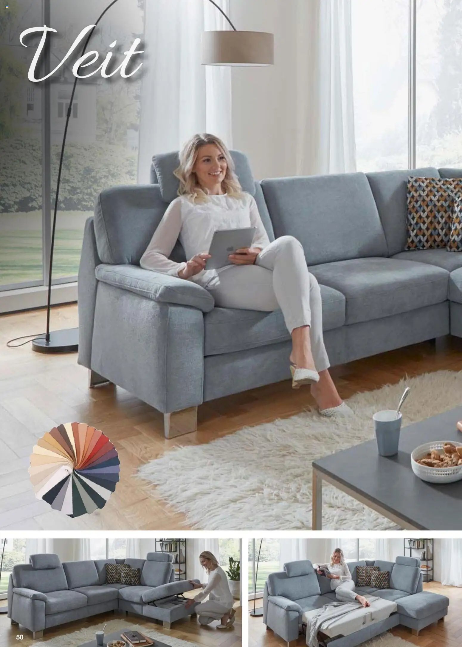 Sconto nábytok katalóg sedacích súprav na mieru (2025-12-15 - 2026-10-31) | 50