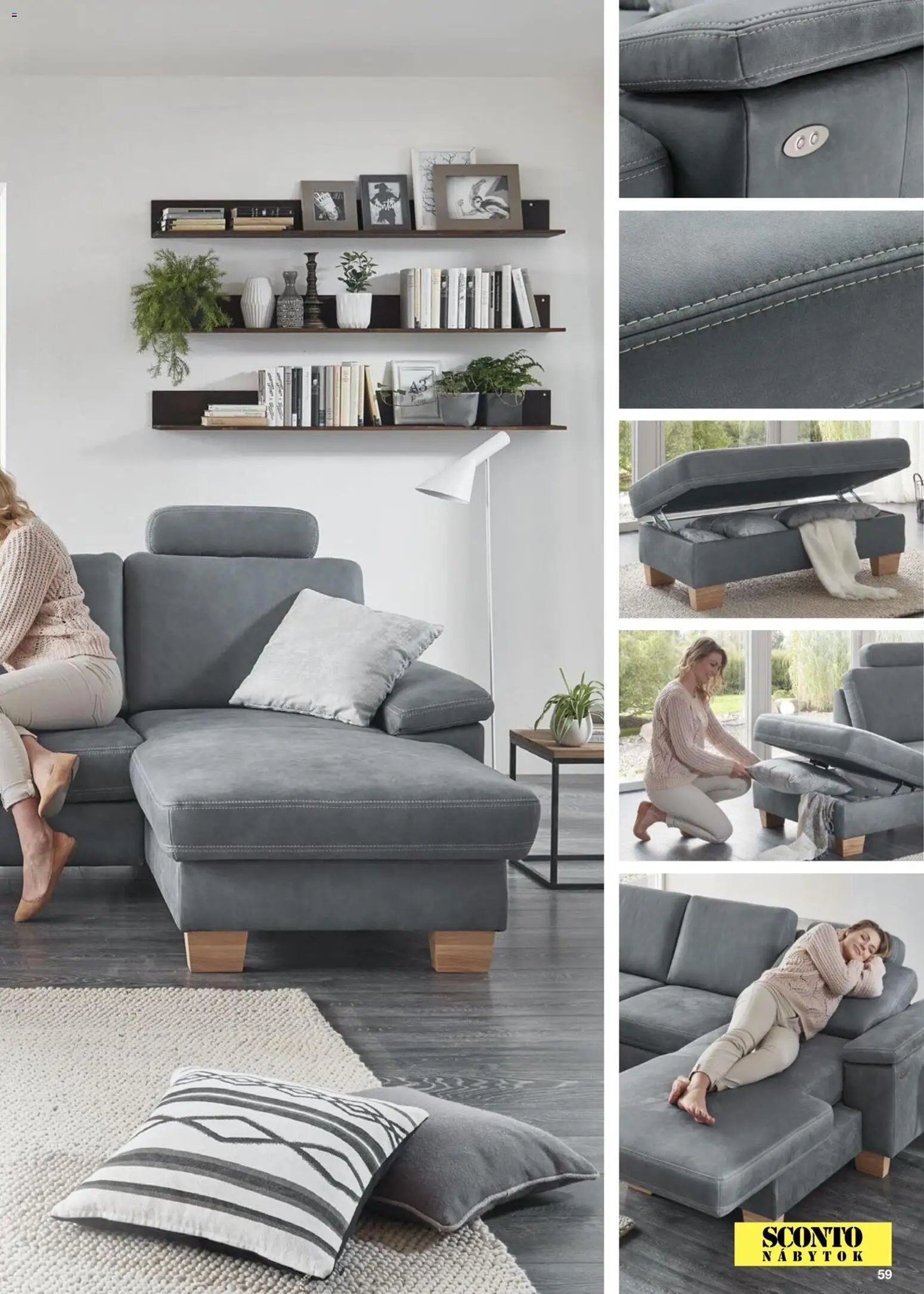 Sconto nábytok katalóg sedacích súprav na mieru (2025-12-15 - 2026-10-31) | 59
