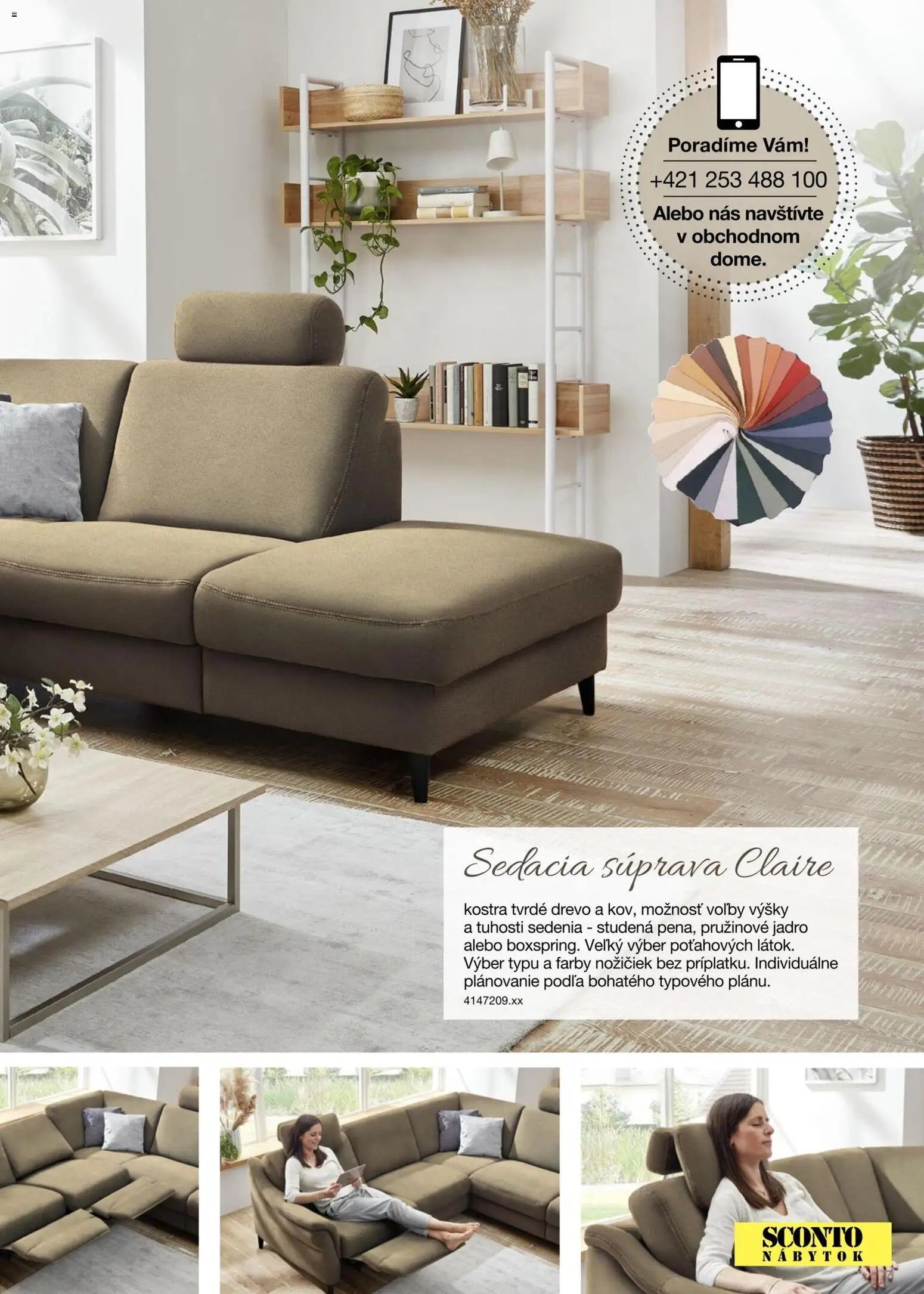 Sconto nábytok katalóg sedacích súprav na mieru (2025-12-15 - 2026-10-31) | 7