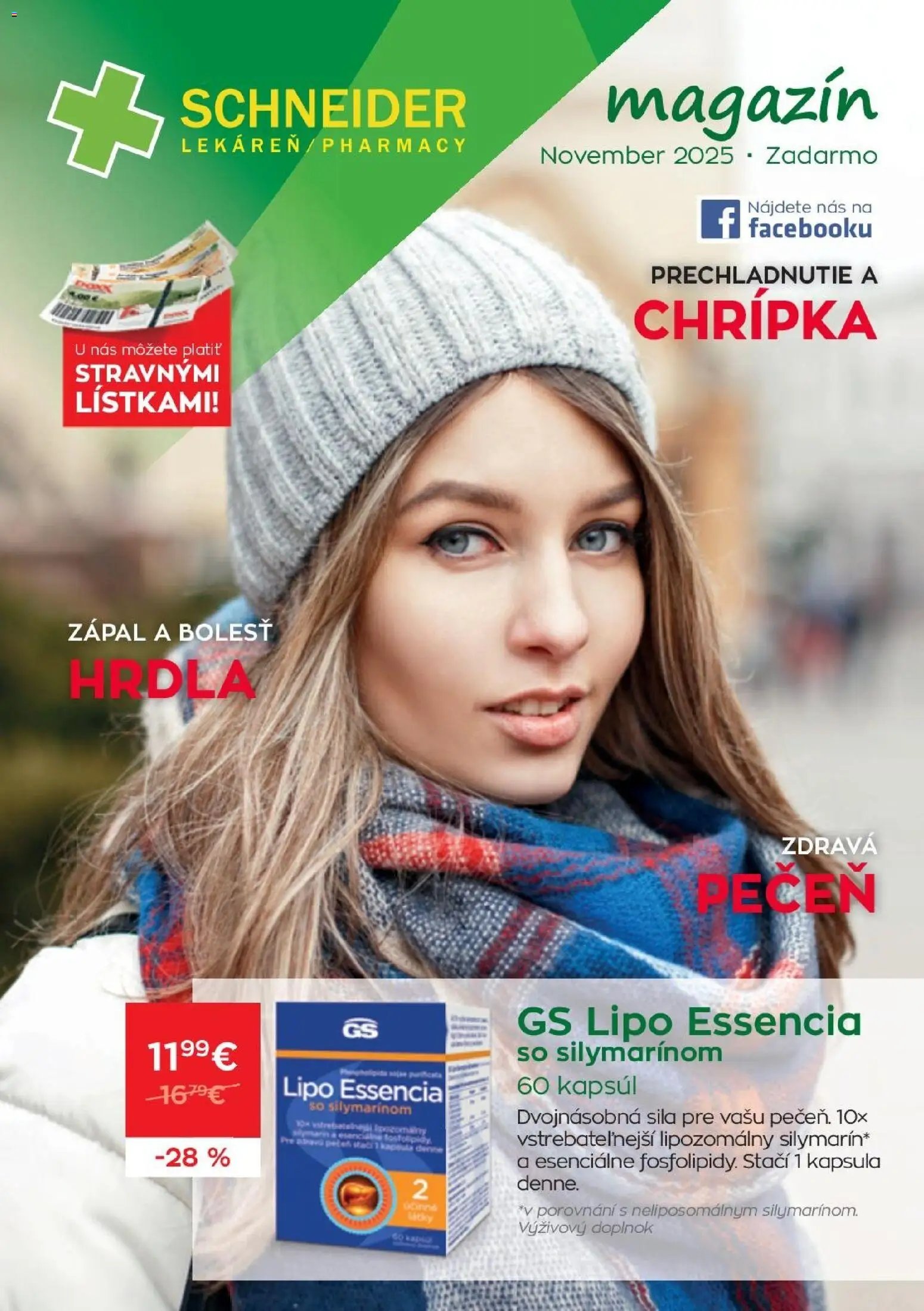 Schneider lekáreň leták (2025-11-01 - 2025-11-30) | 1