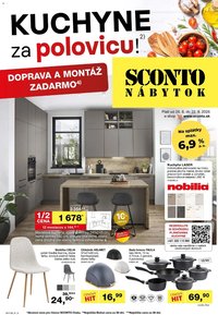 Sconto nábytok leták