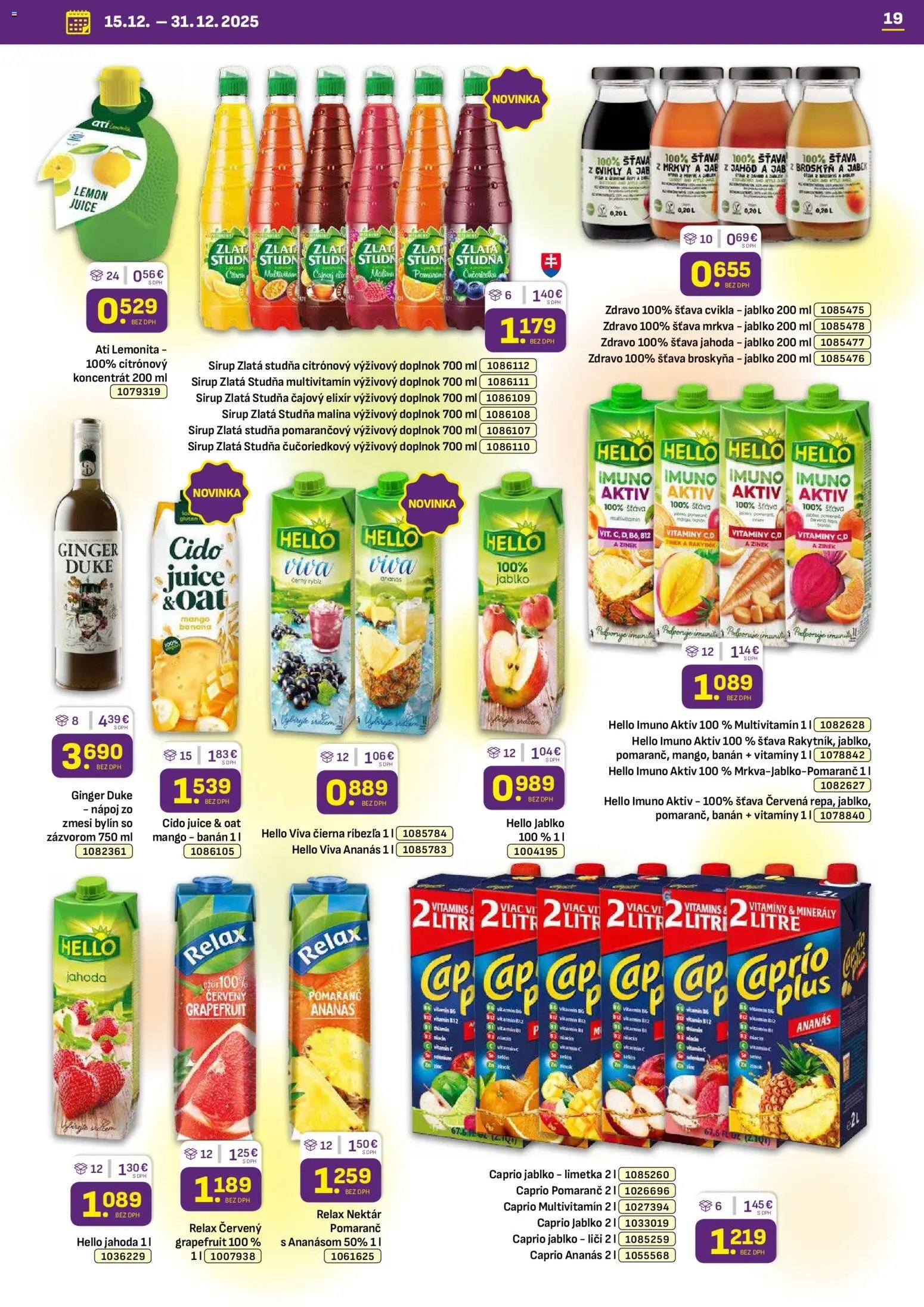 Libex leták (2025-12-15 - 2025-12-31) | 19