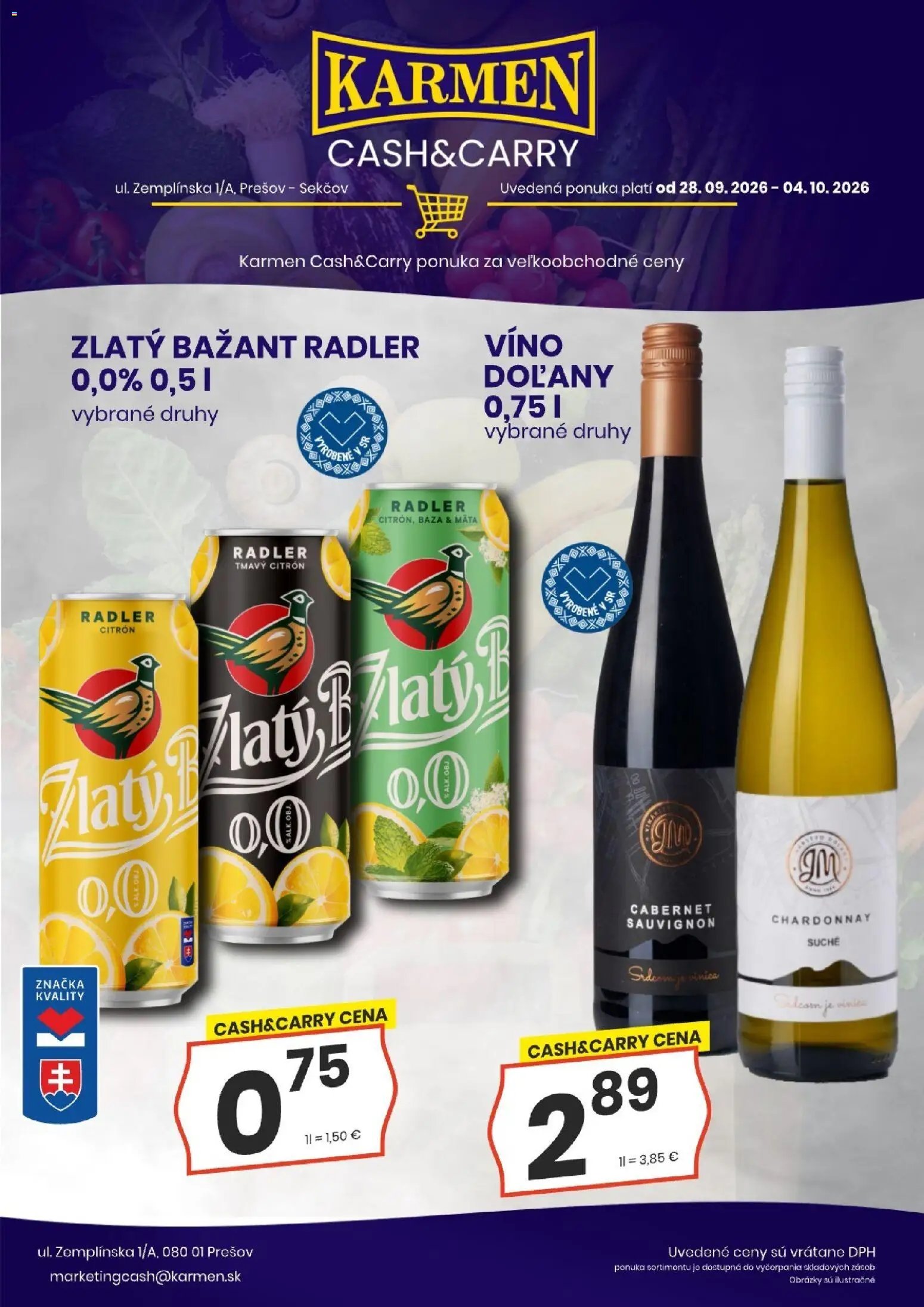 KARMEN CBA Cash & Carry