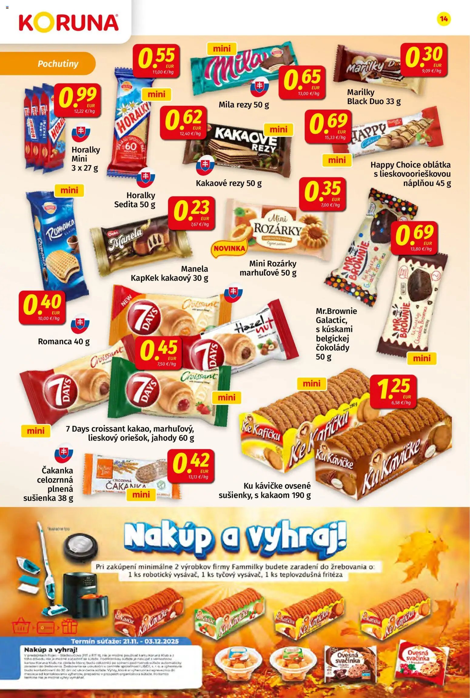 Koruna leták (2025-11-21 - 2025-12-03) | 14