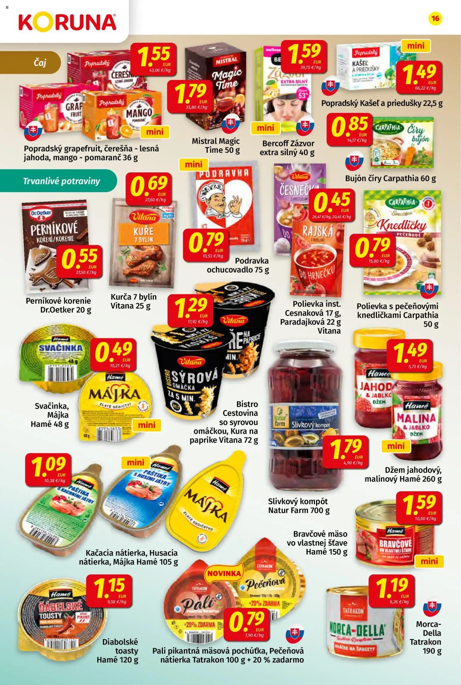 Koruna leták (2025-11-21 - 2025-12-03) | 16