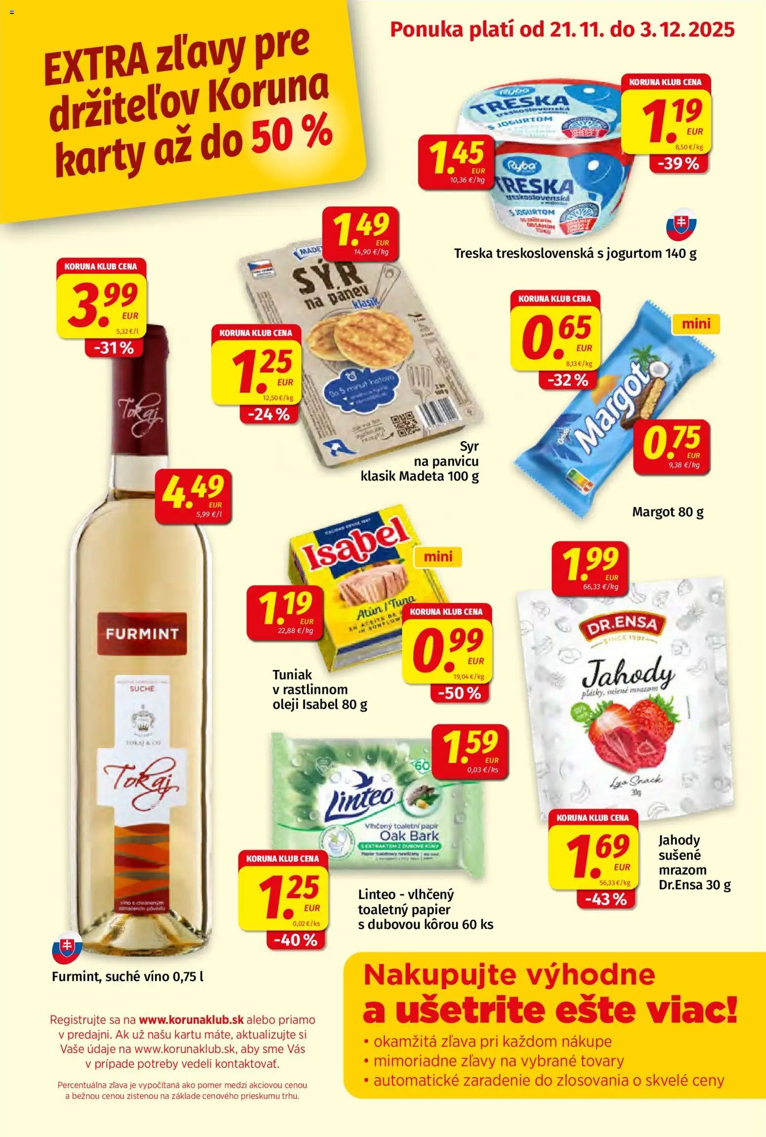 Koruna leták (2025-11-21 - 2025-12-03) | 9