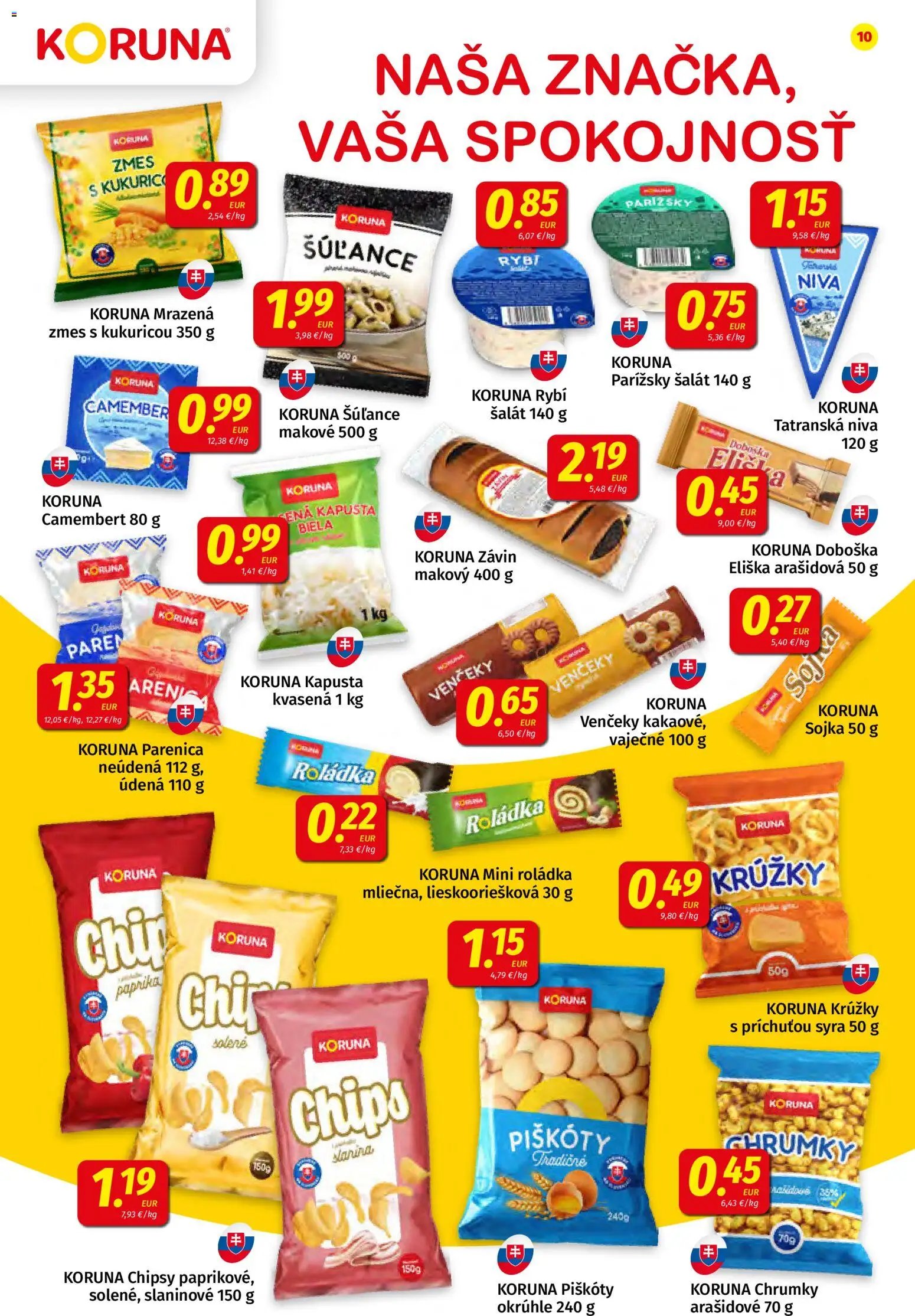 Koruna leták (2025-11-21 - 2025-12-03) | 10