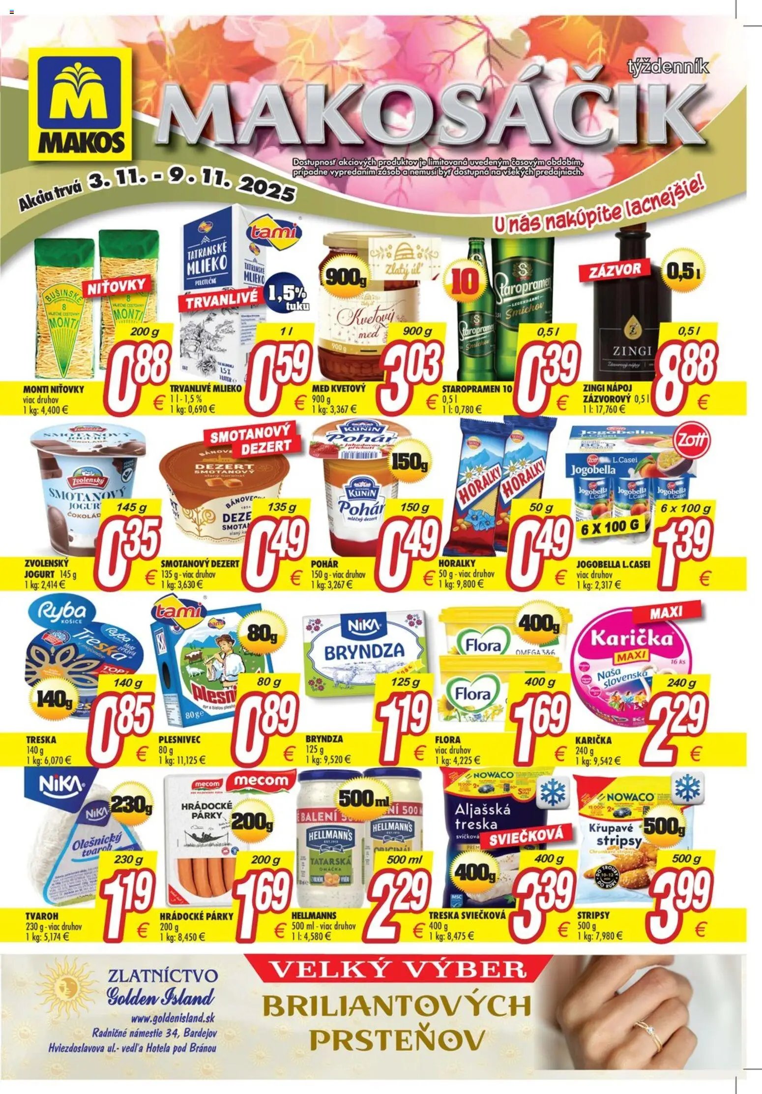 Makos leták (2025-11-03 - 2025-11-09) | 2