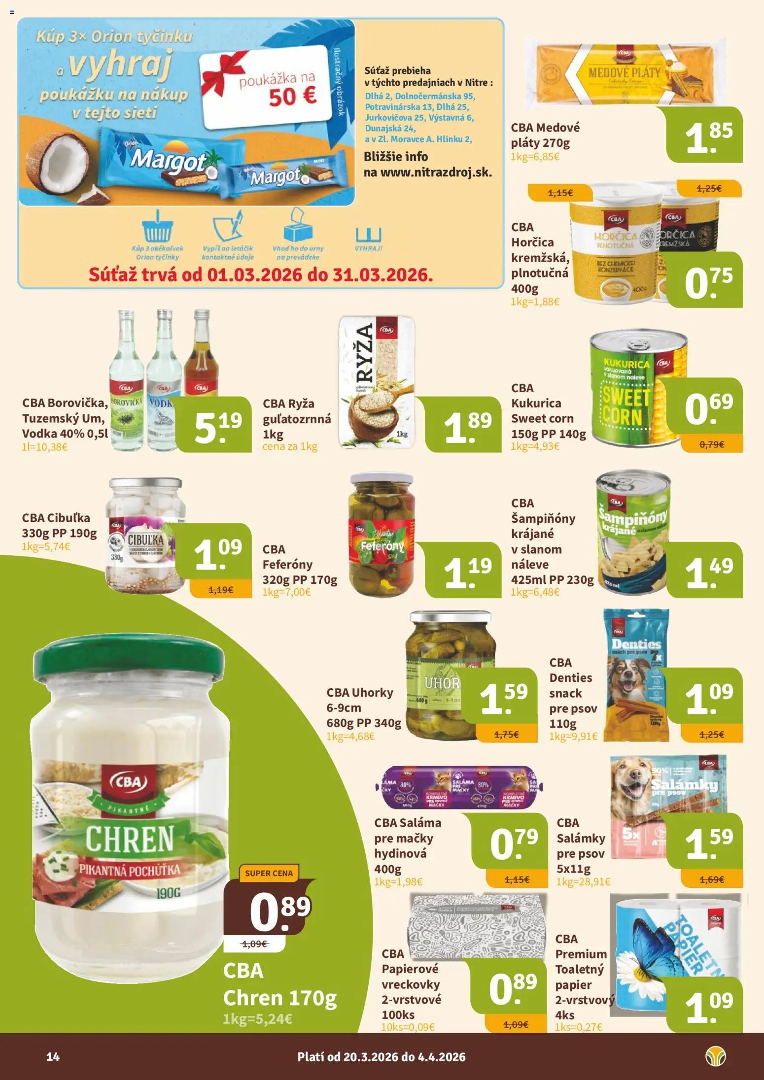 Nitrazdroj leták (2026-03-20 - 2026-04-04) | 14