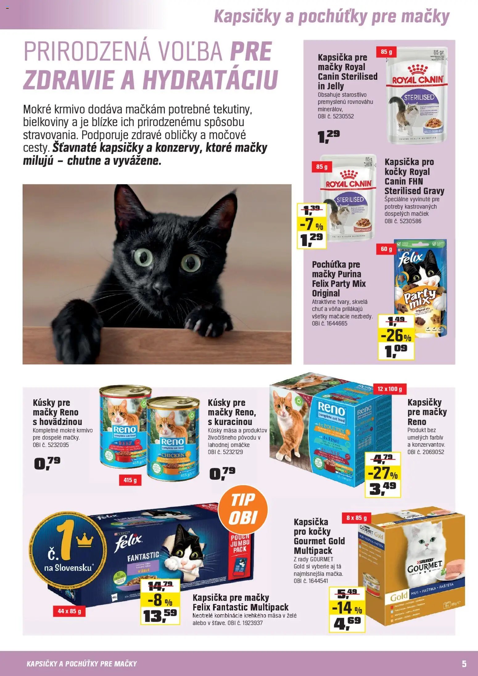 OBI krmivo pre zvieratá (2026-02-18 - 2026-03-14) | 5