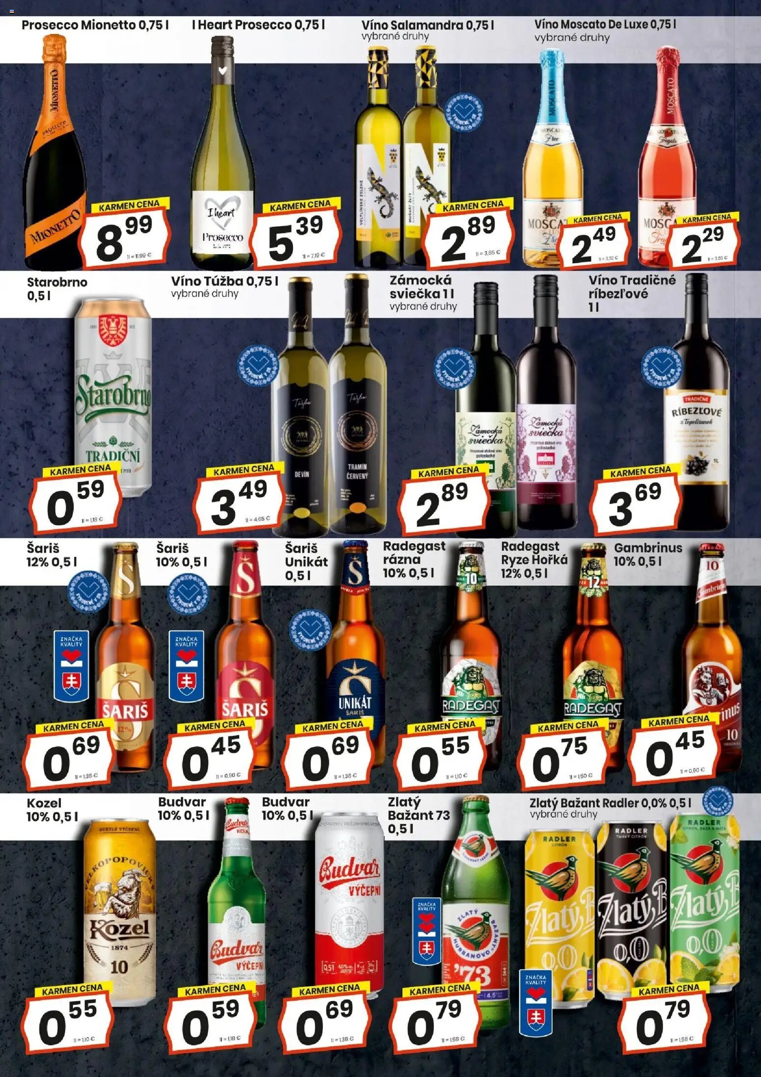 KARMEN CBA leták