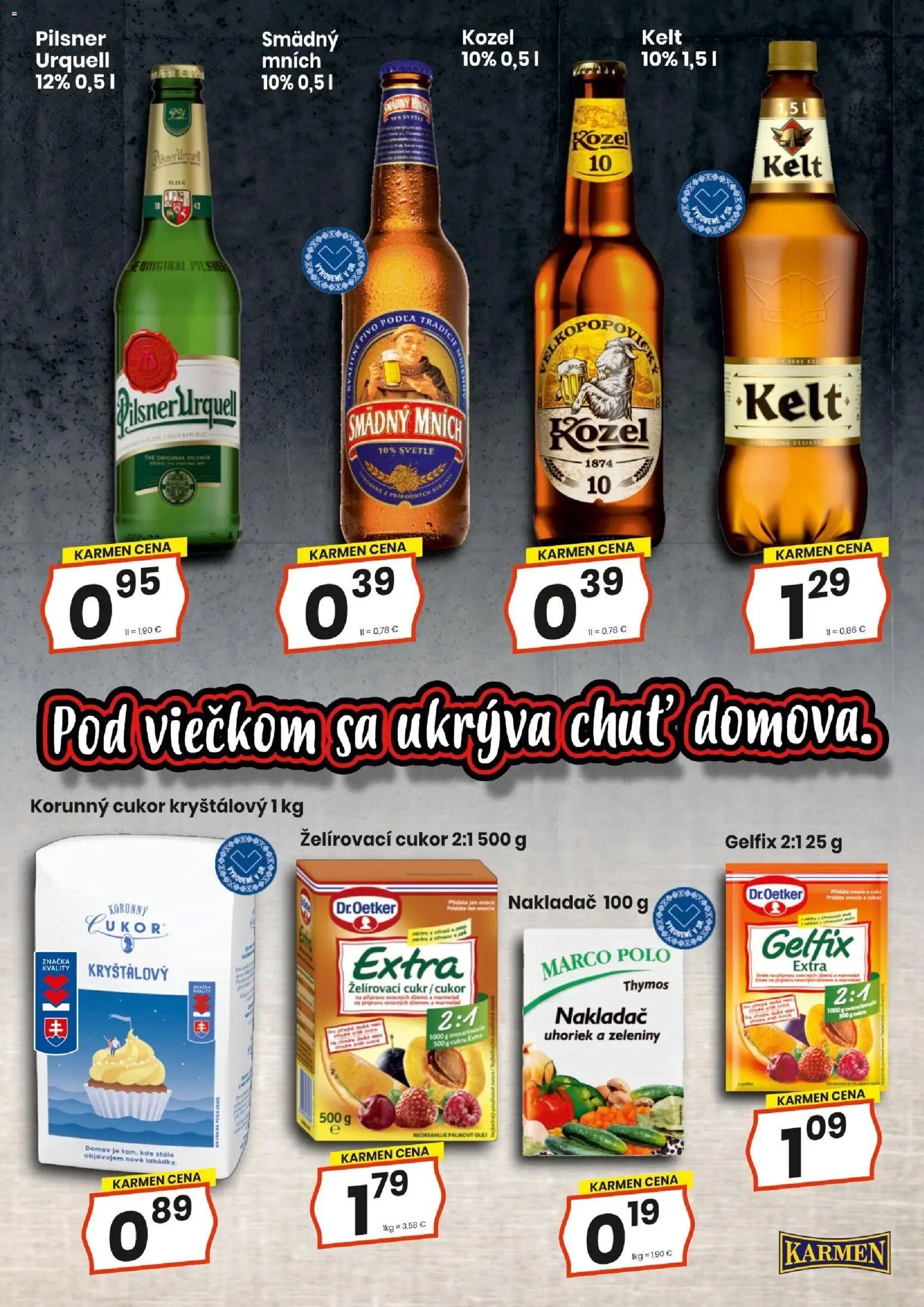 KARMEN CBA leták