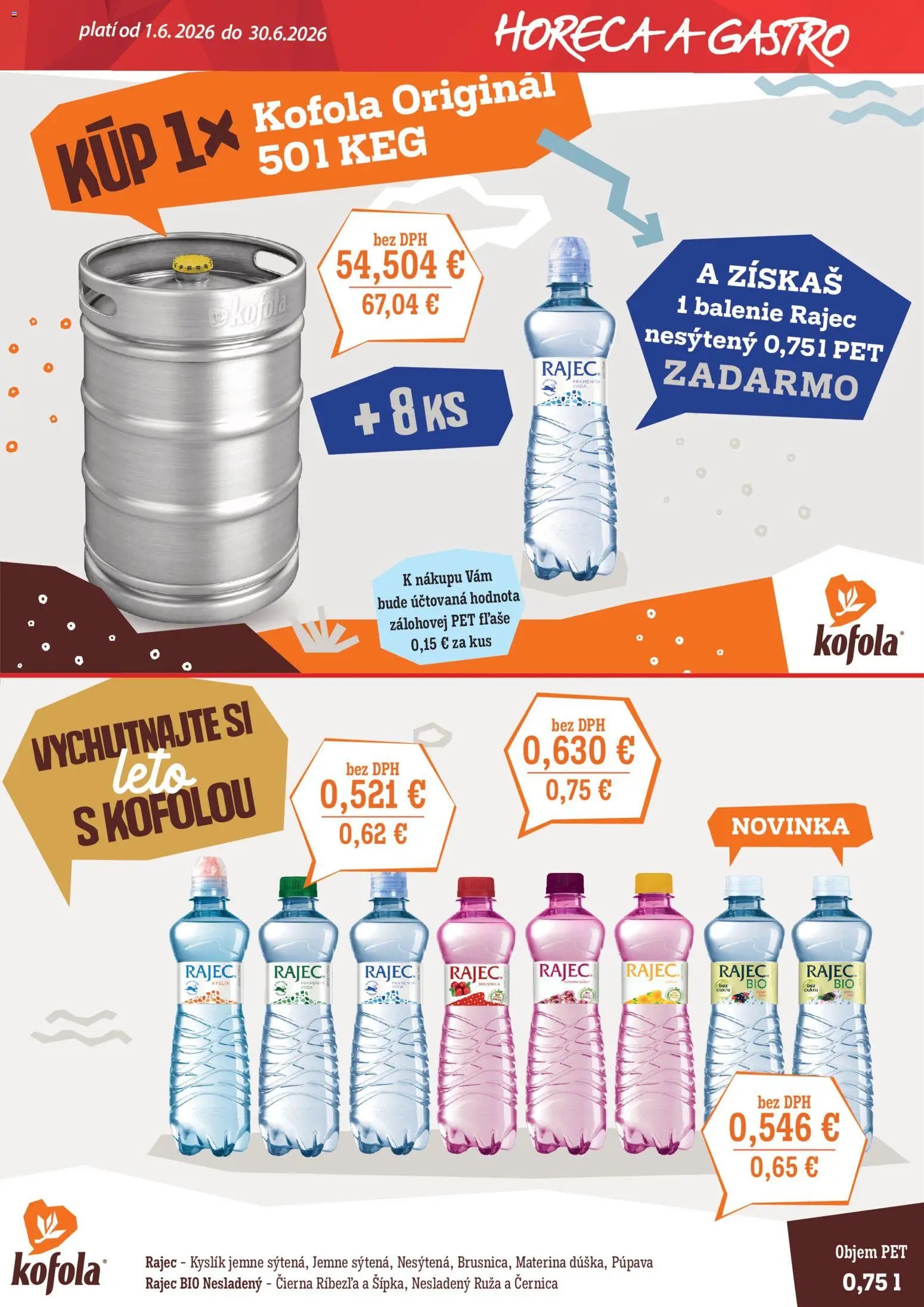 CBA Verex Vychutnajte si leto s Kofolou