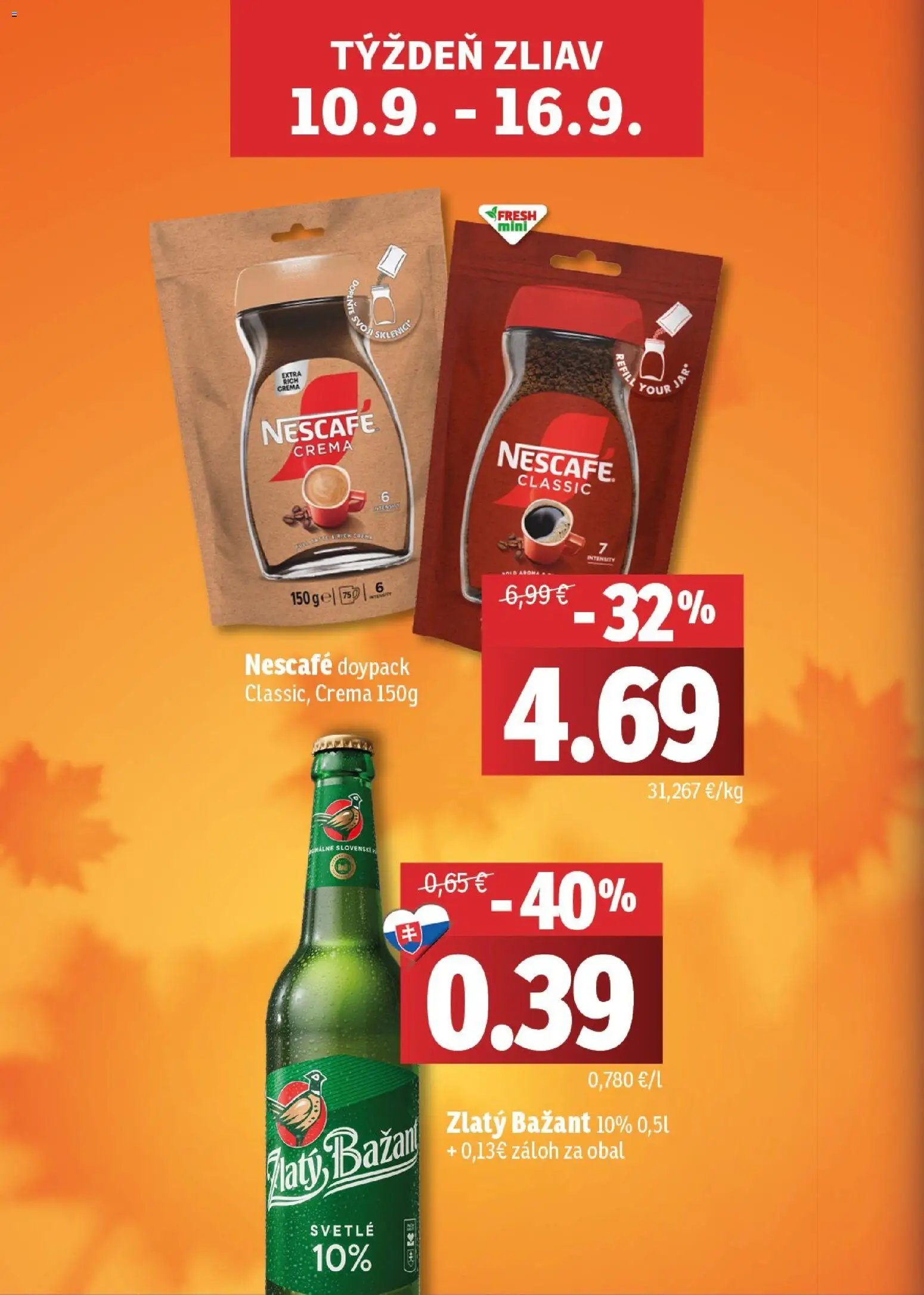 Fresh Stredné a západné Slovensko
