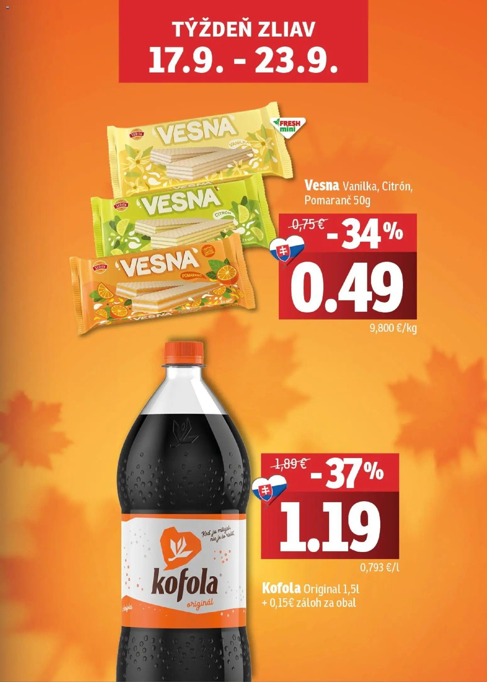Fresh Stredné a západné Slovensko