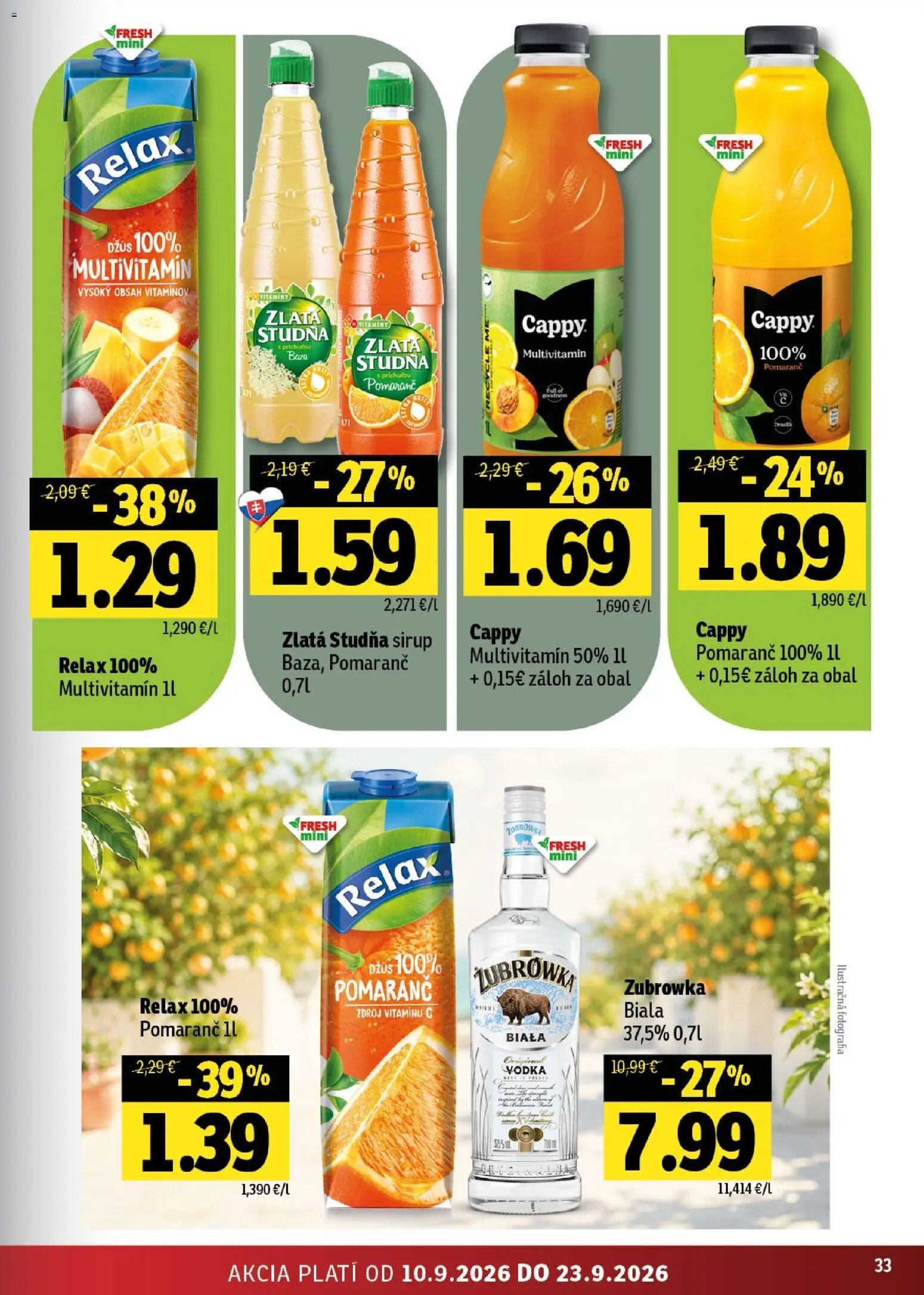 Fresh Stredné a západné Slovensko