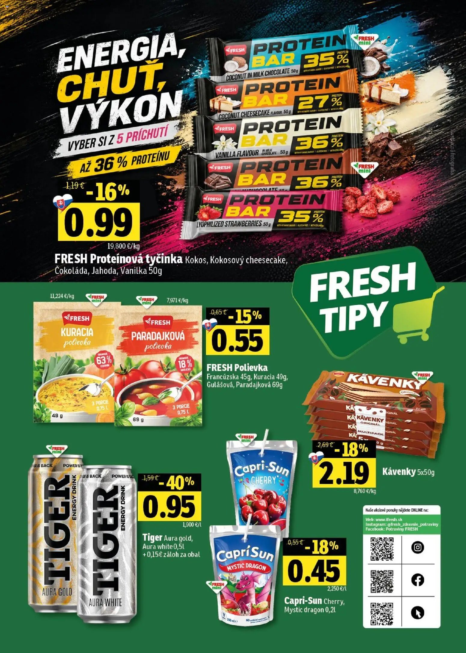 Fresh Stredné a západné Slovensko
