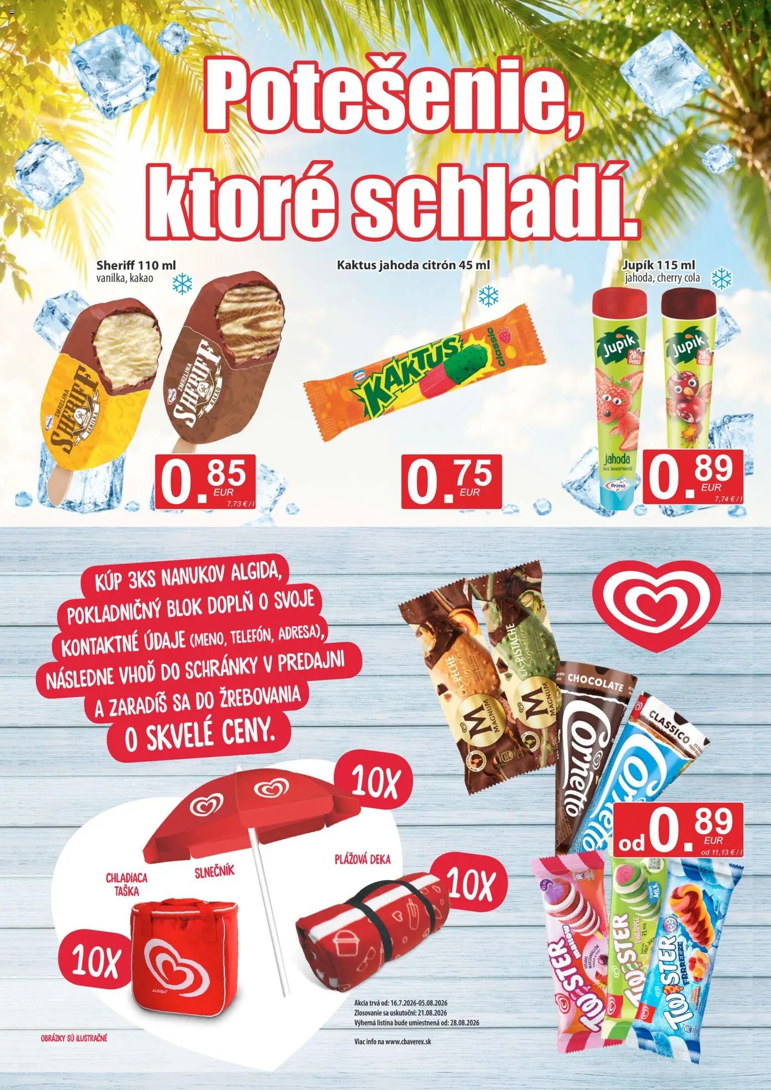 CBA Verex leták