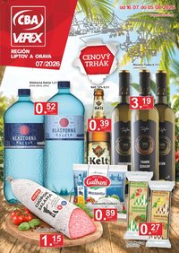 CBA Verex leták
