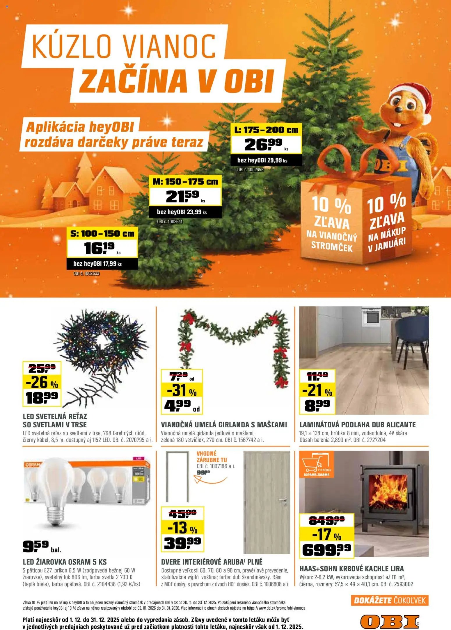 OBI leták (2025-12-01 - 2025-12-31) | 1