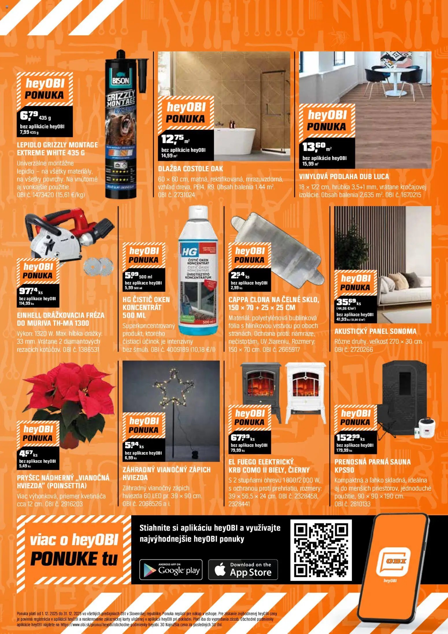 OBI leták (2025-12-01 - 2025-12-31) | 11