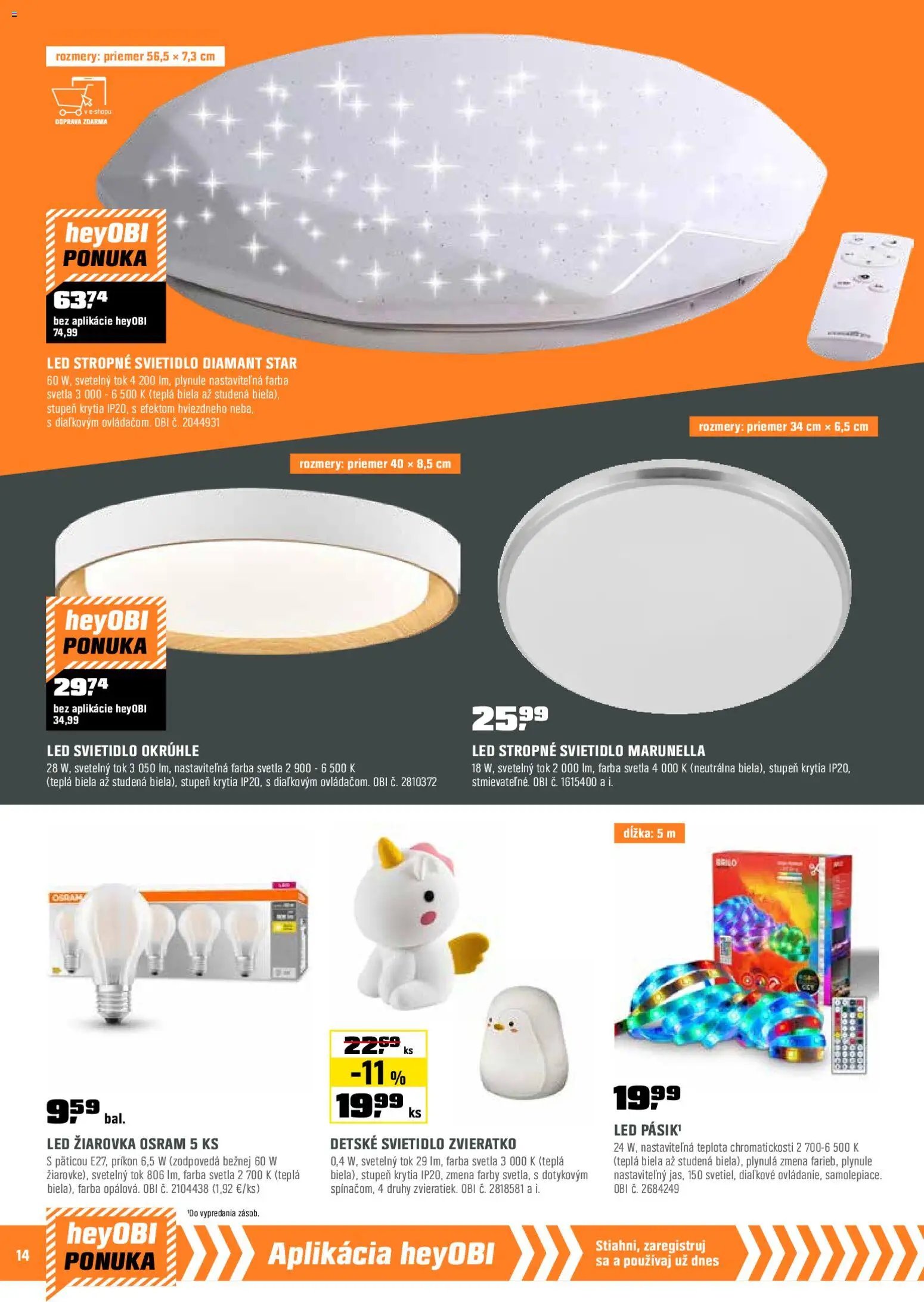 OBI leták (2025-12-01 - 2025-12-31) | 14