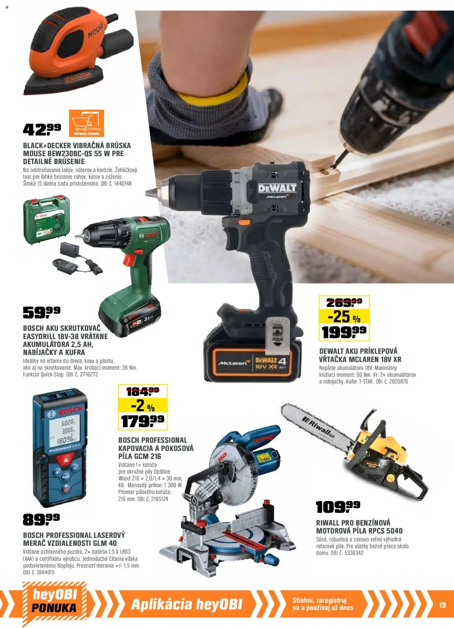 OBI leták (2025-12-01 - 2025-12-31) | 19