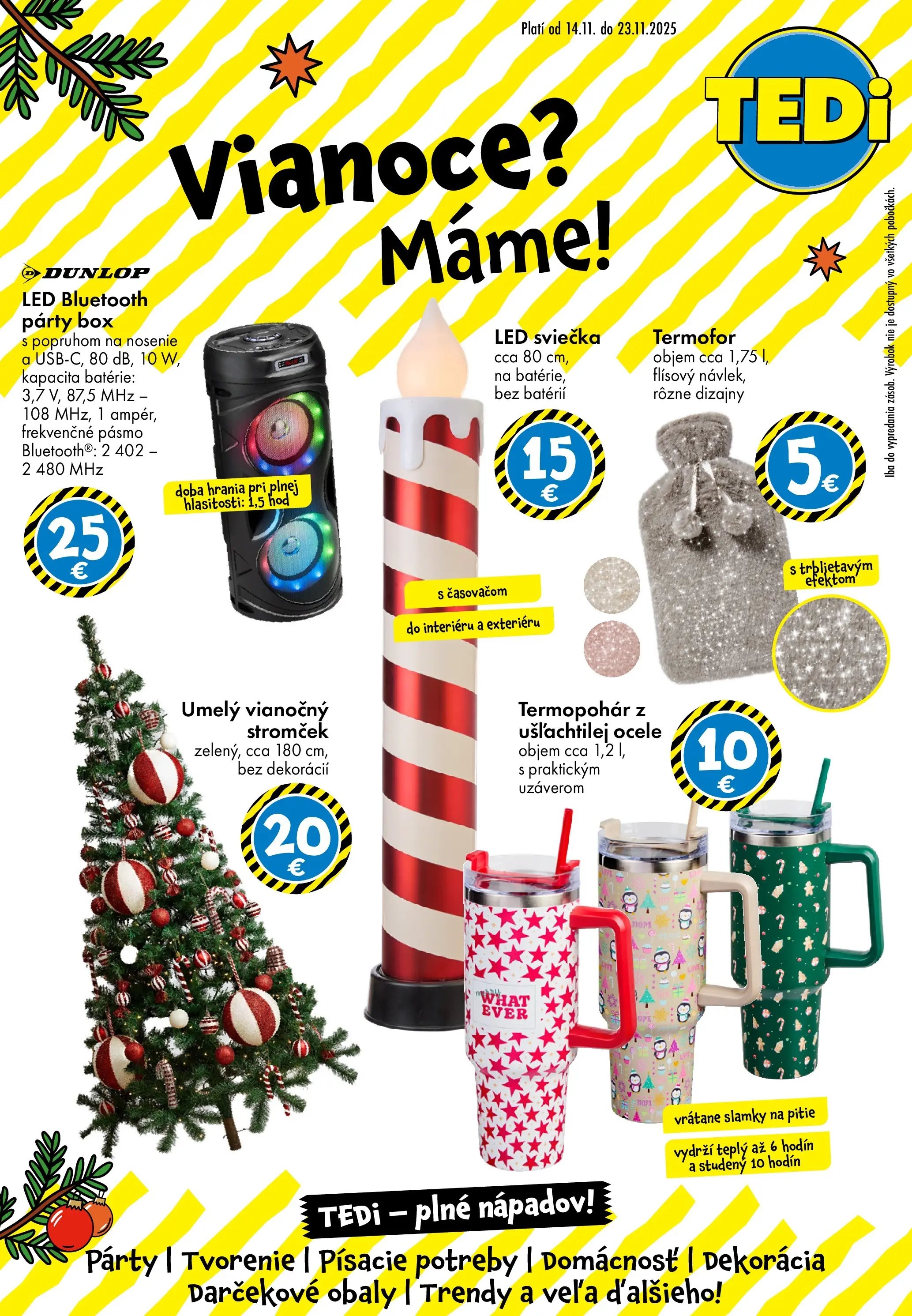 TEDi leták (2025-11-14 - 2025-11-23) | 1