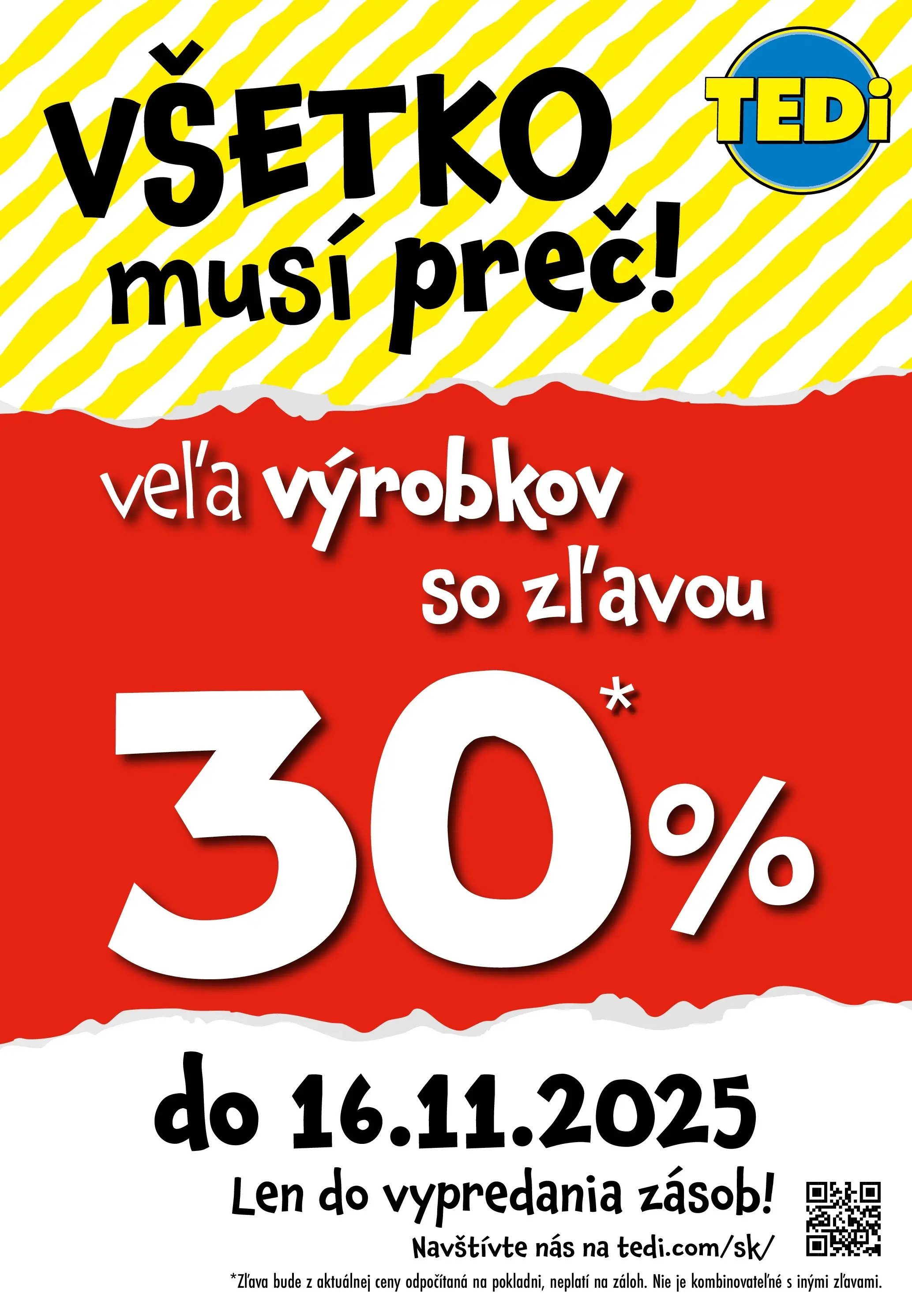 TEDi leták (2025-11-14 - 2025-11-23) | 2