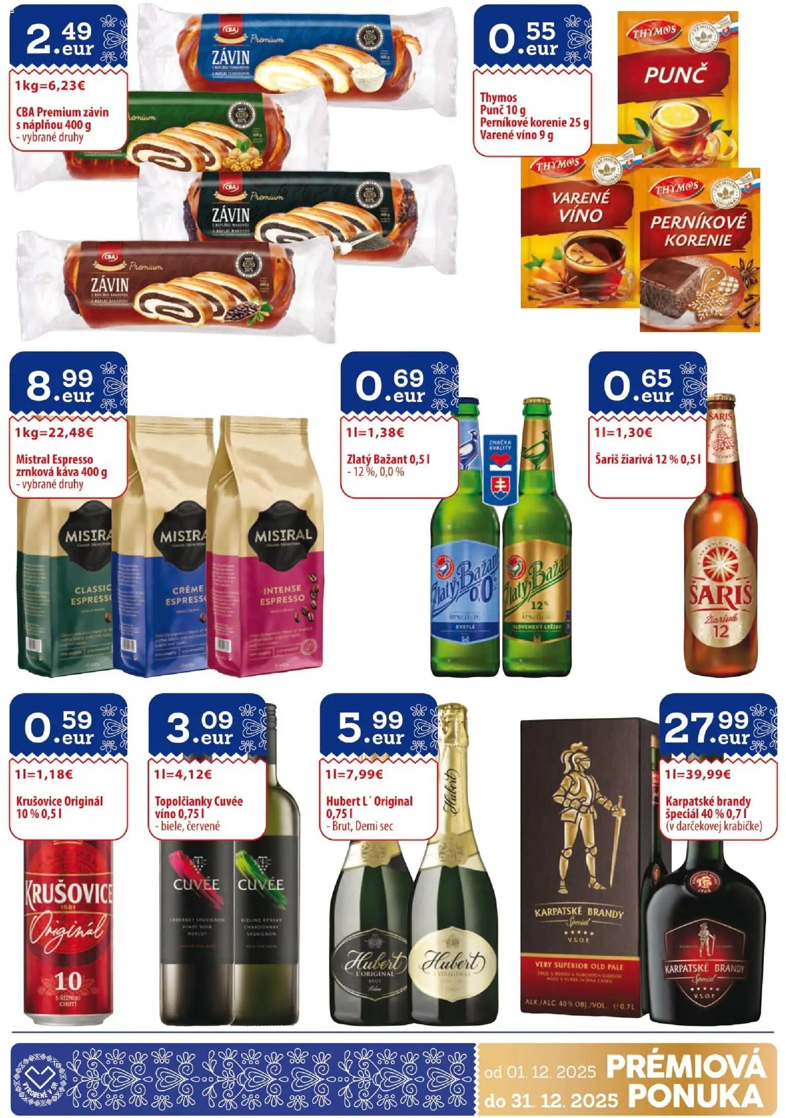 KARMEN CBA leták (2025-12-01 - 2025-12-31) | 3