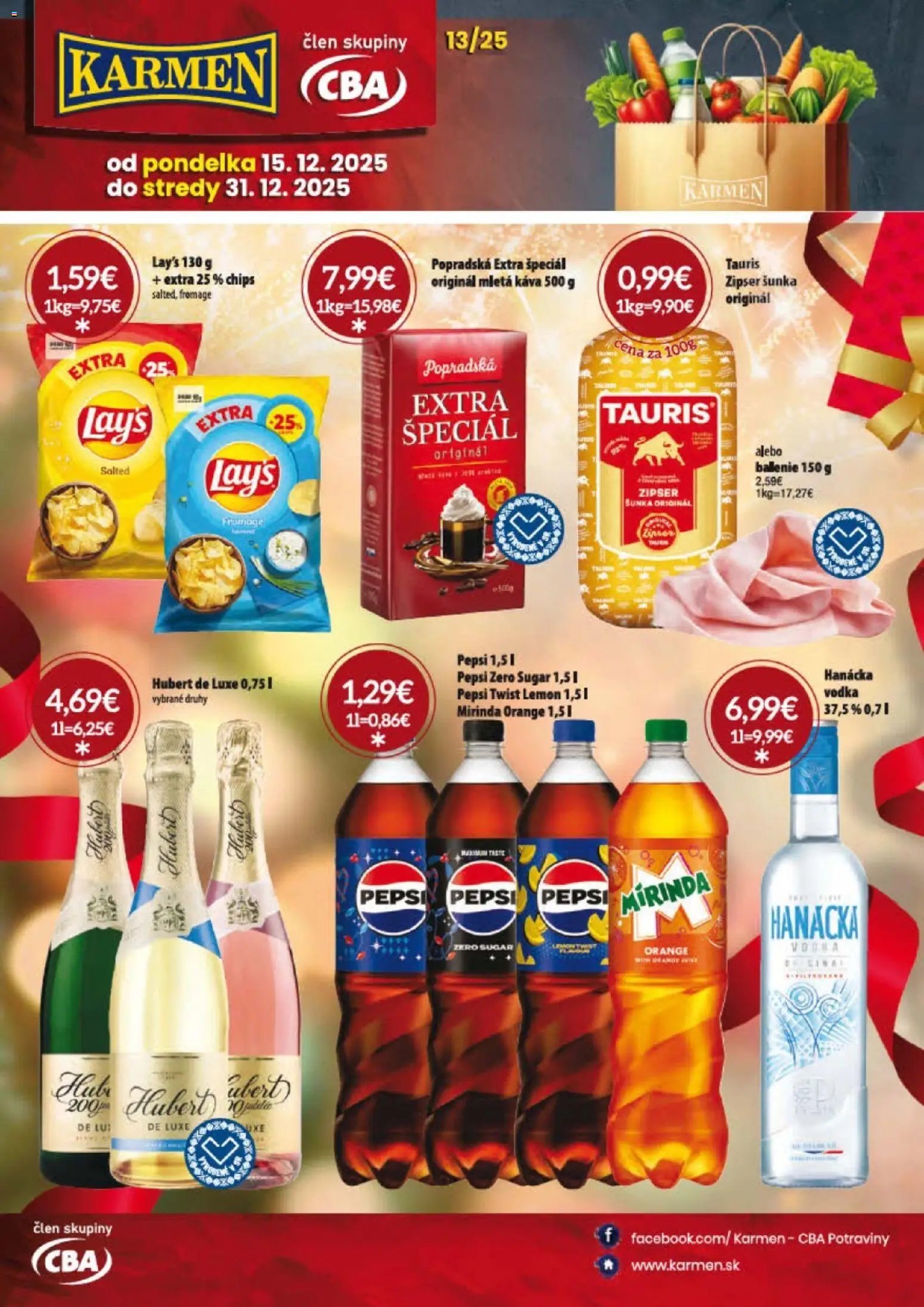 KARMEN CBA leták (2025-12-01 - 2025-12-31) | 23