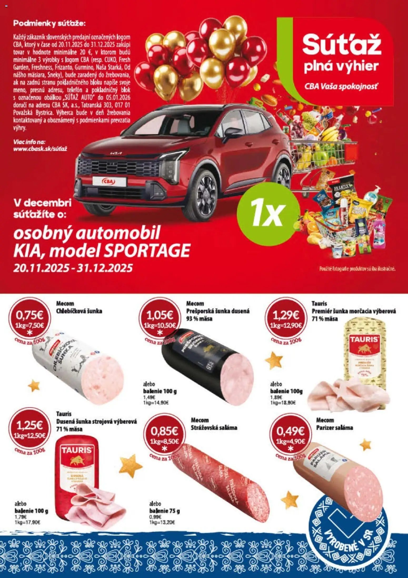 KARMEN CBA leták (2025-12-01 - 2025-12-31) | 25