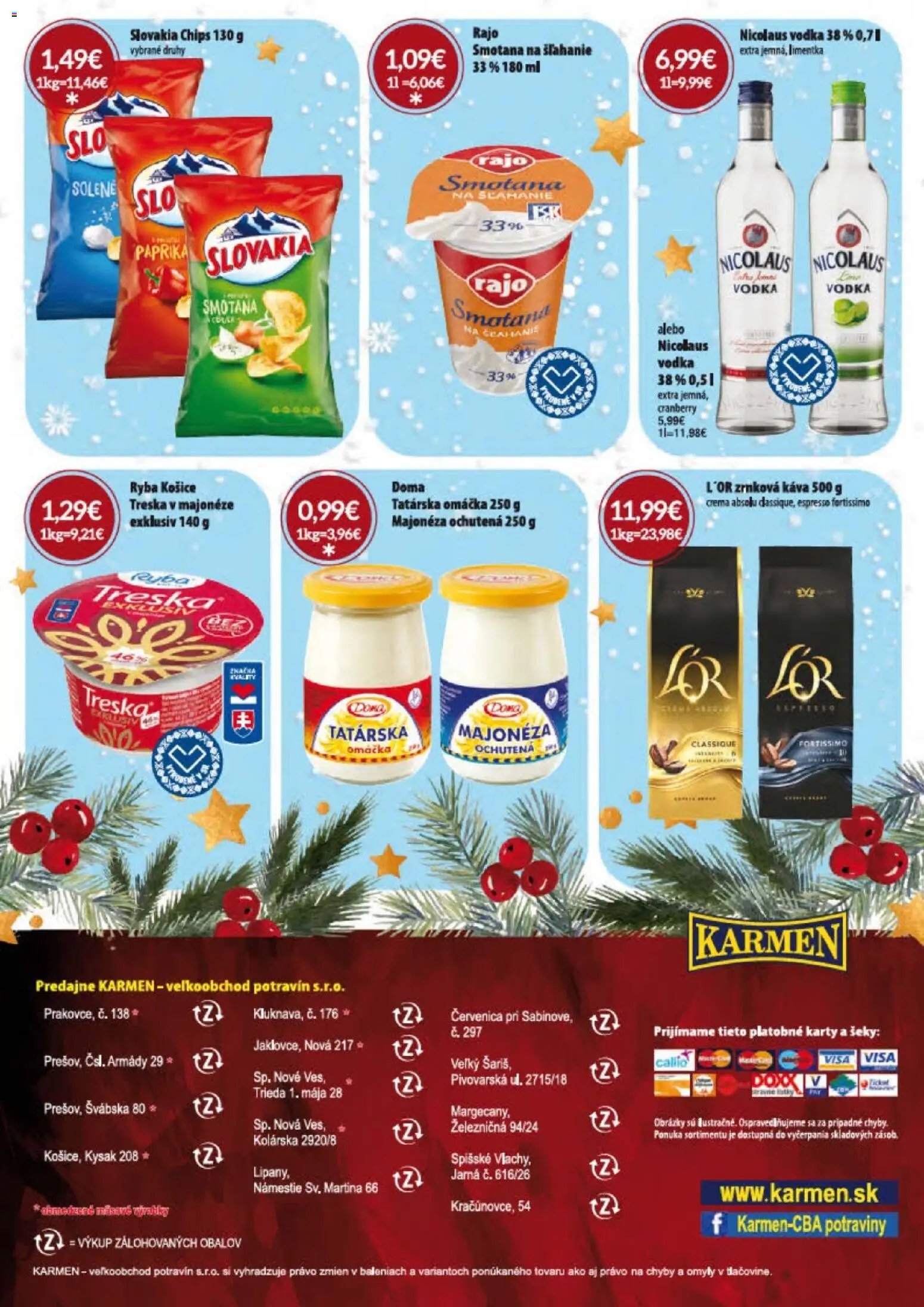 KARMEN CBA leták (2025-12-01 - 2025-12-31) | 46