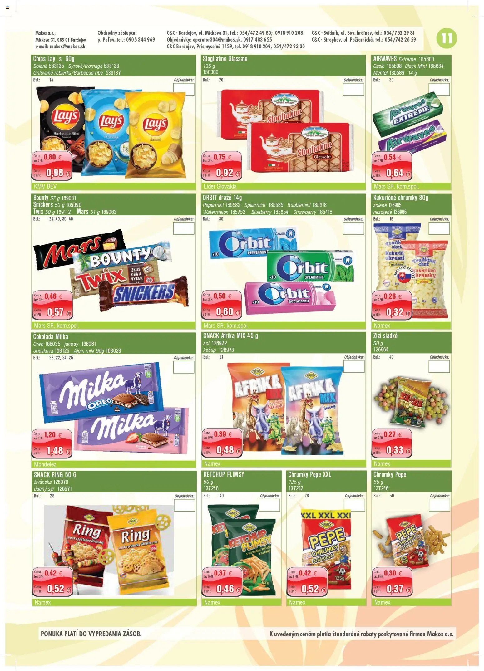 Makos veľkoobchod (2026-03-02 - 2026-04-05) | 11