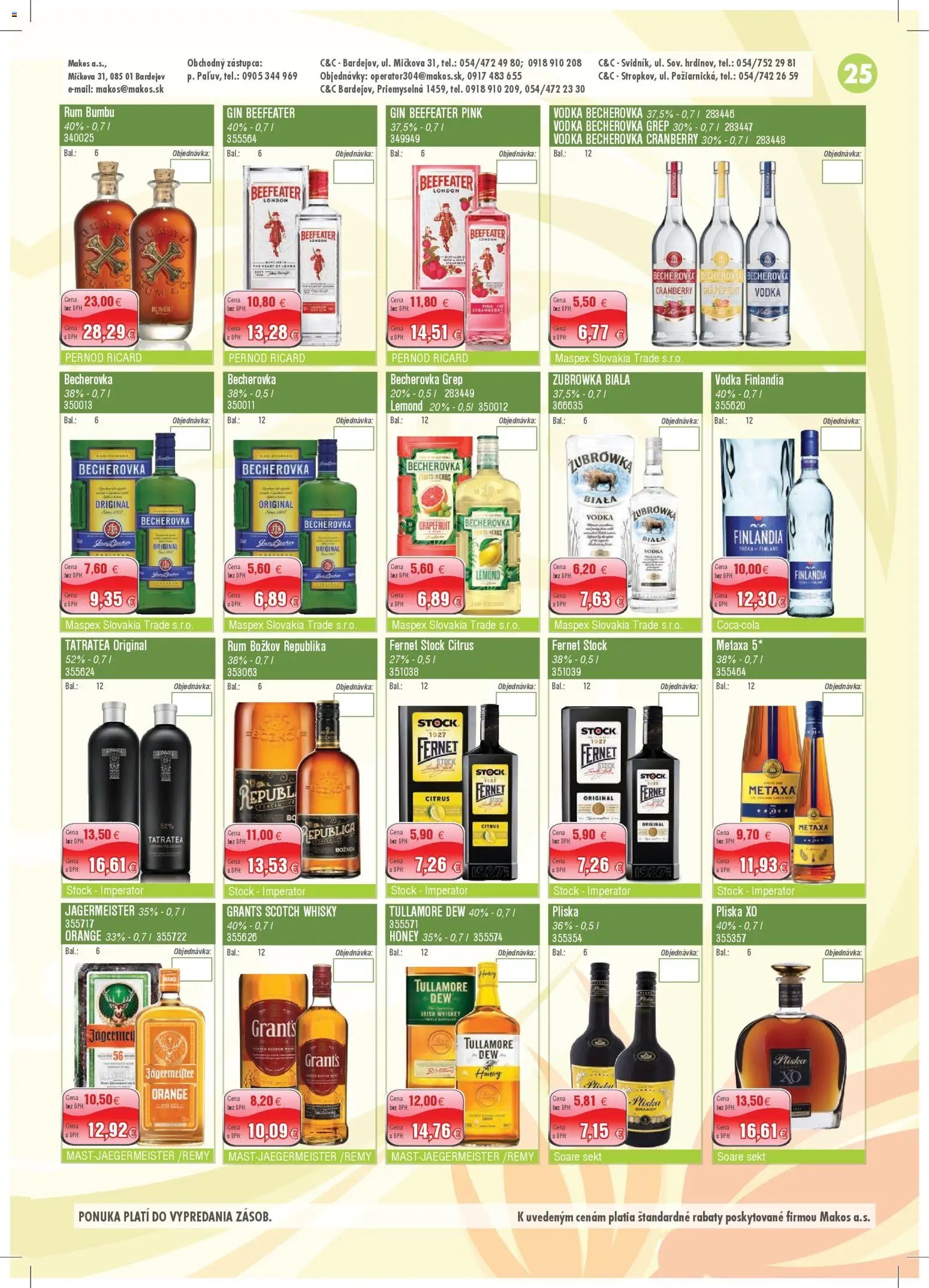 Makos veľkoobchod (2026-03-02 - 2026-04-05) | 25