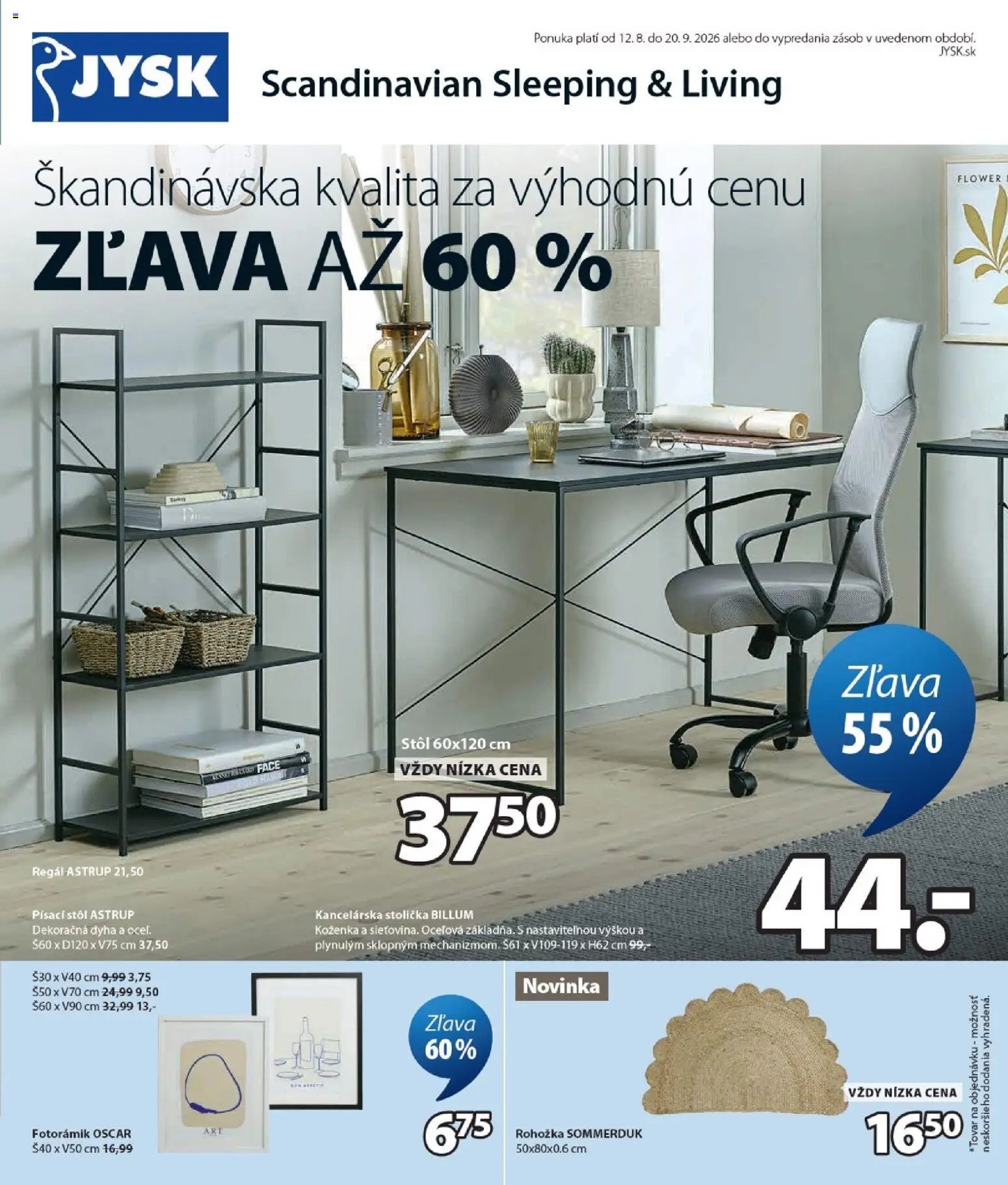 JYSK leták