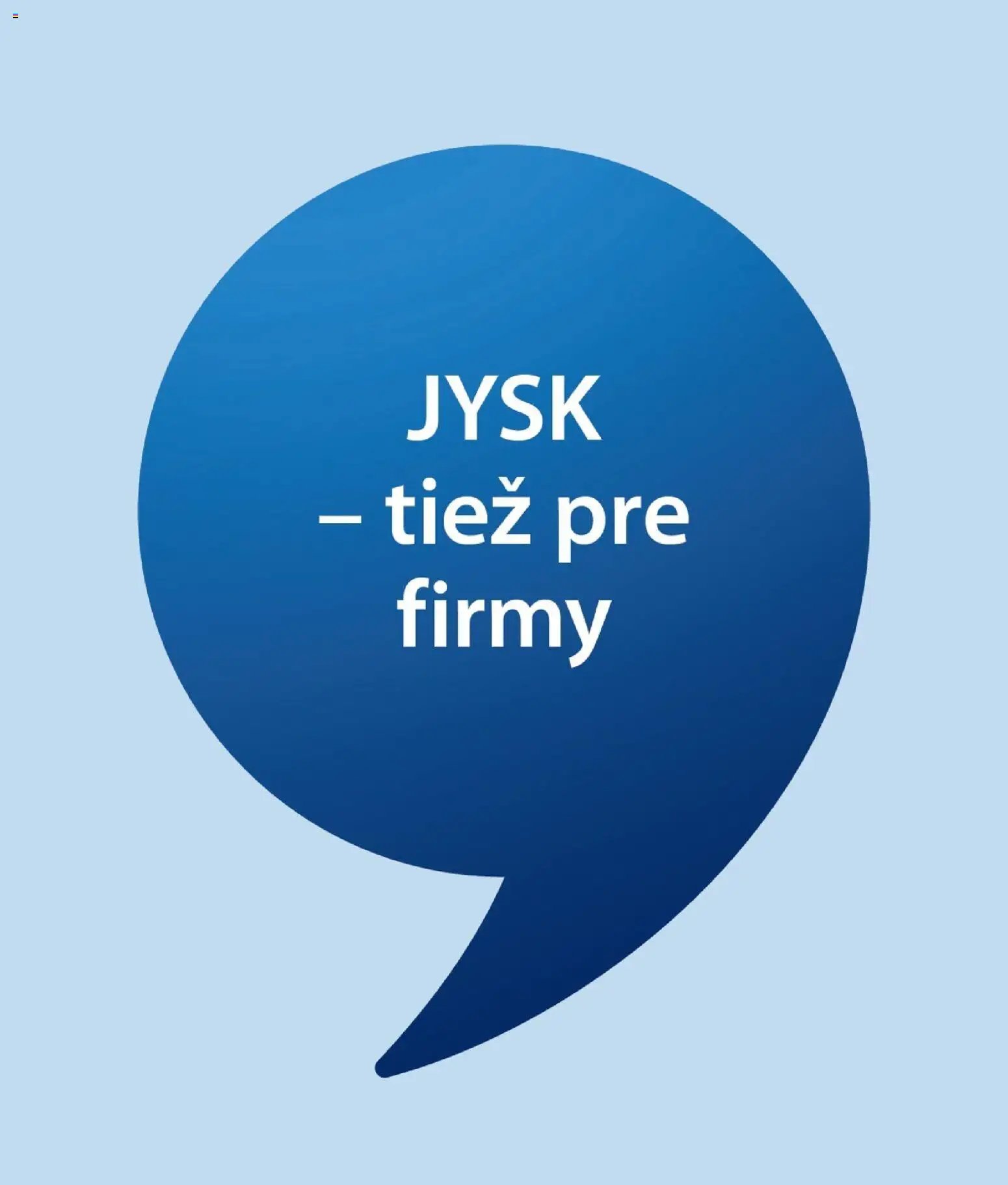 JYSK leták