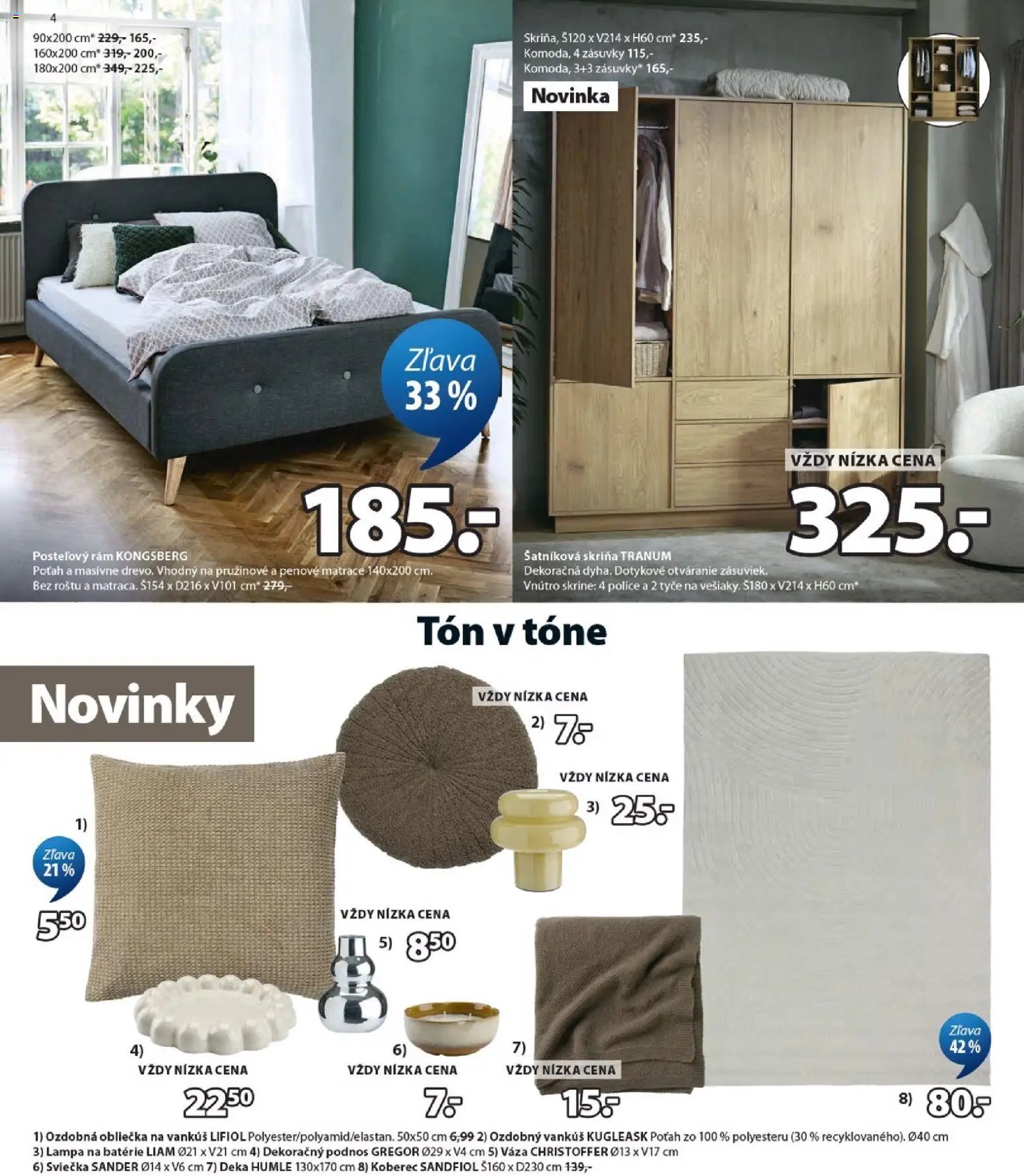 JYSK leták