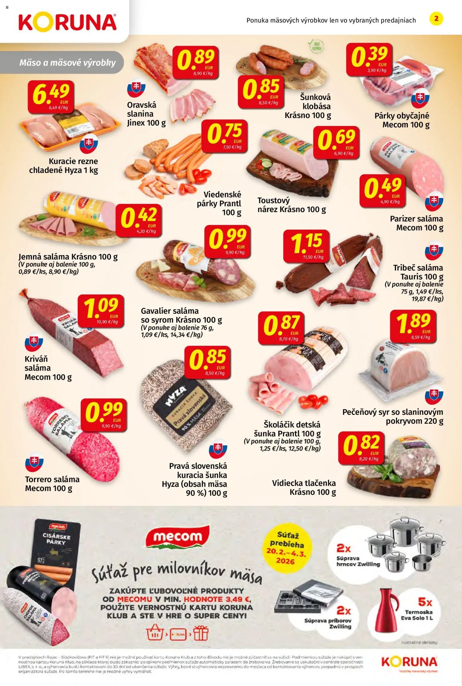 Koruna leták (2026-02-20 - 2026-03-04) | 2