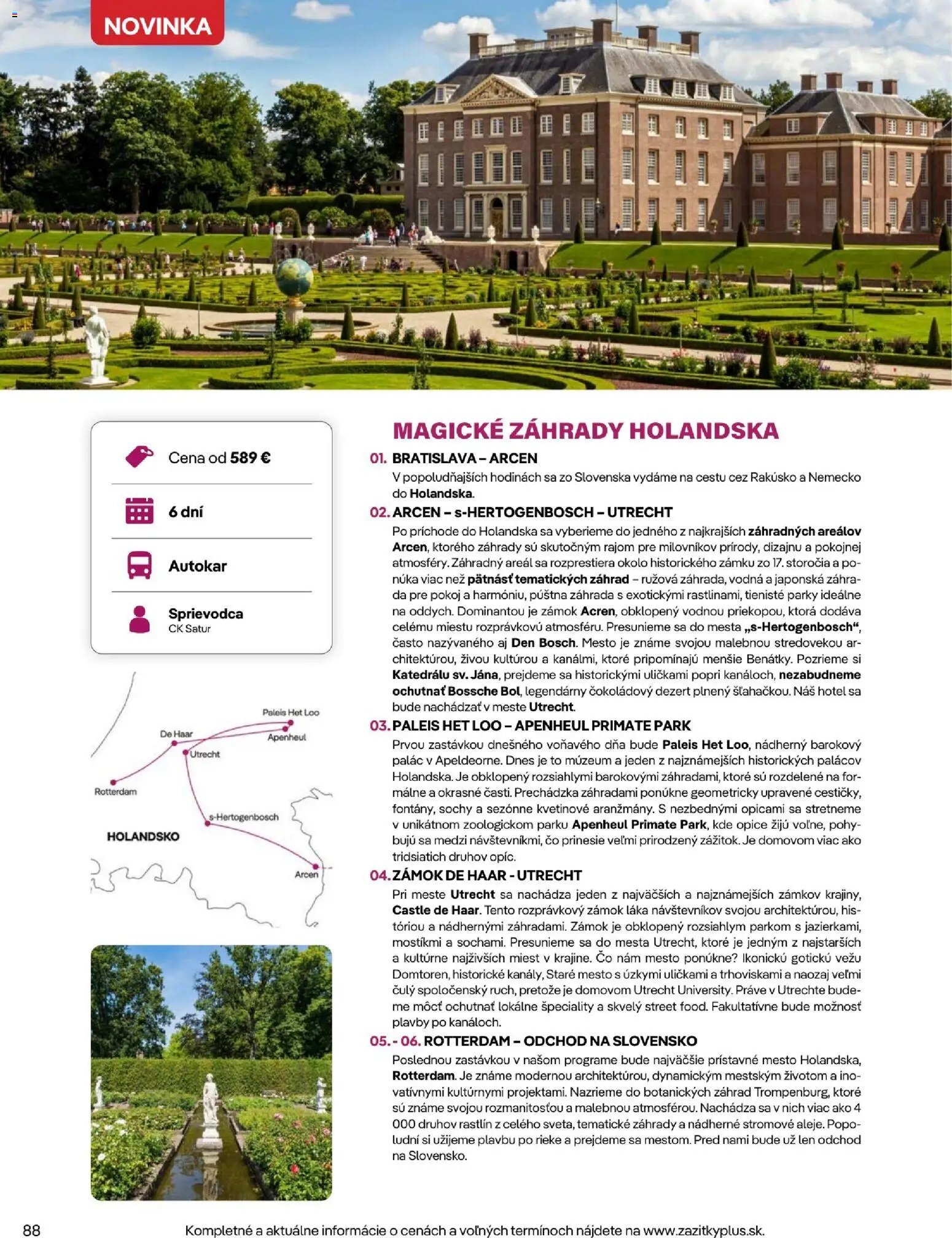 Satur veľké cesty po Europe