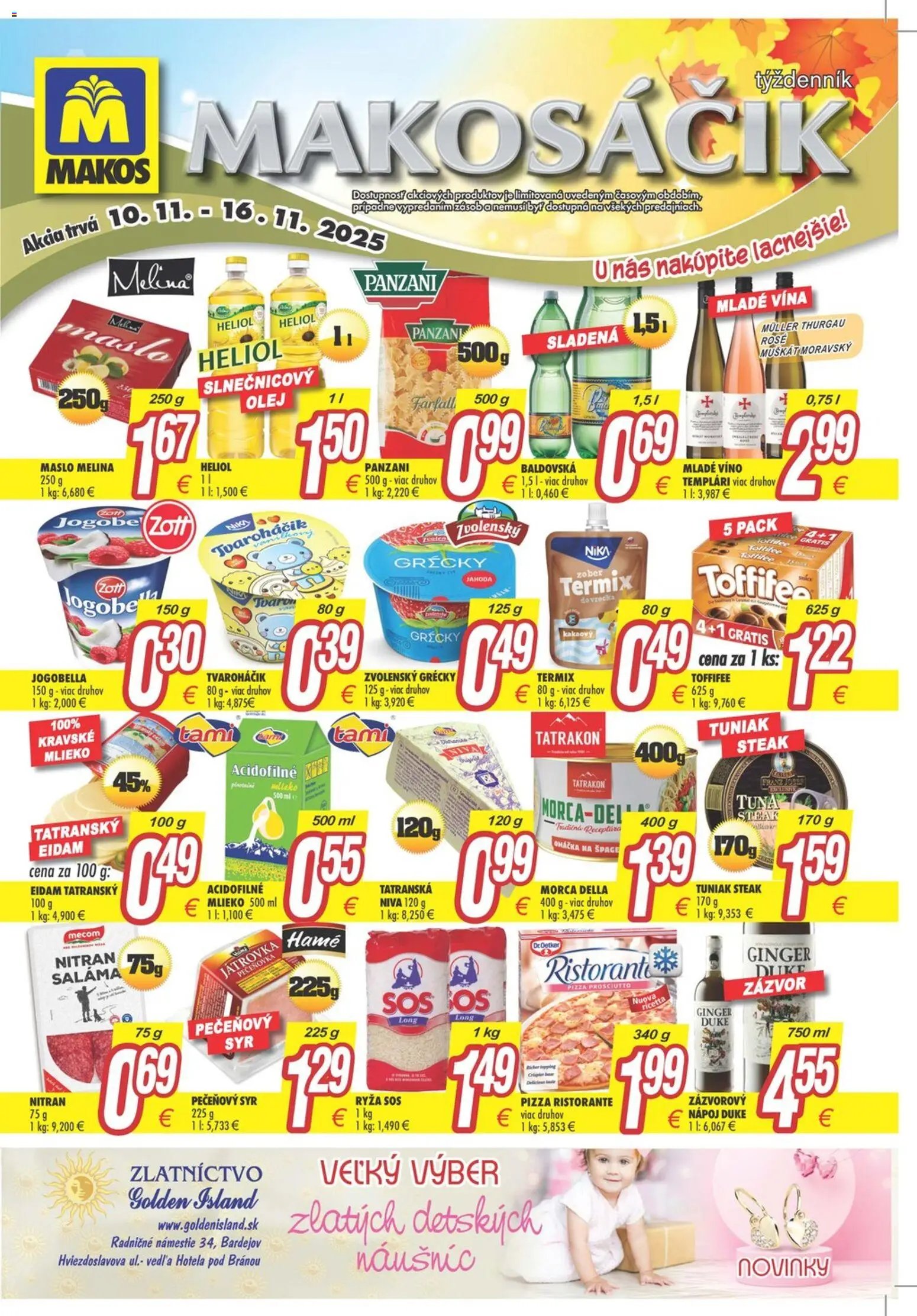 Makos leták (2025-11-10 - 2025-11-16) | 2