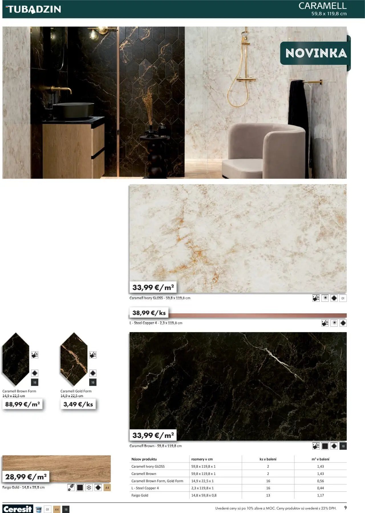 Ingema katalóg Tubadzin 2025 (2025-04-18 - 2025-12-31) | 11