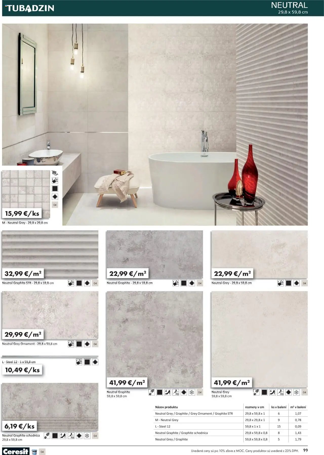 Ingema katalóg Tubadzin 2025 (2025-04-18 - 2025-12-31) | 101