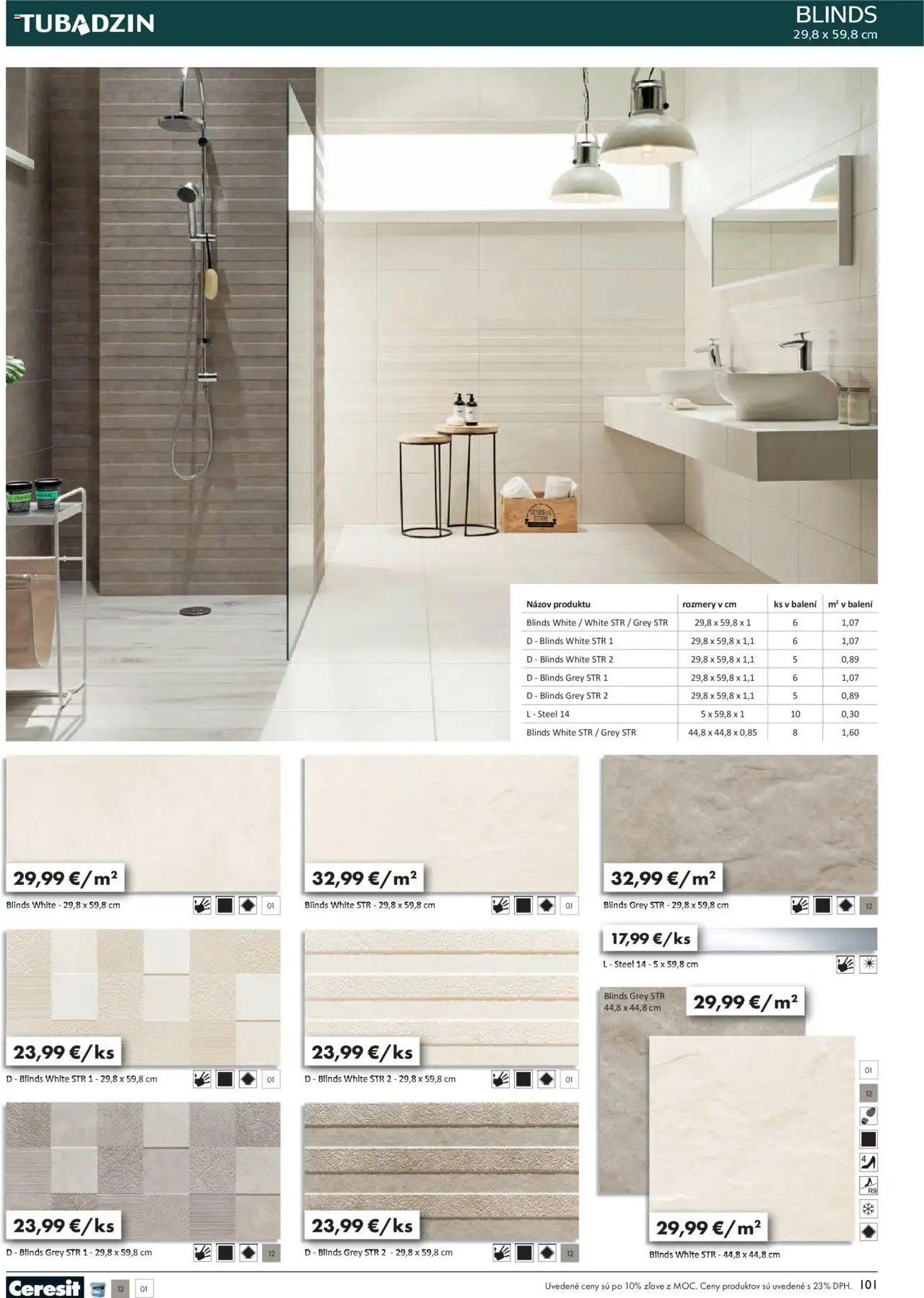 Ingema katalóg Tubadzin 2025 (2025-04-18 - 2025-12-31) | 103