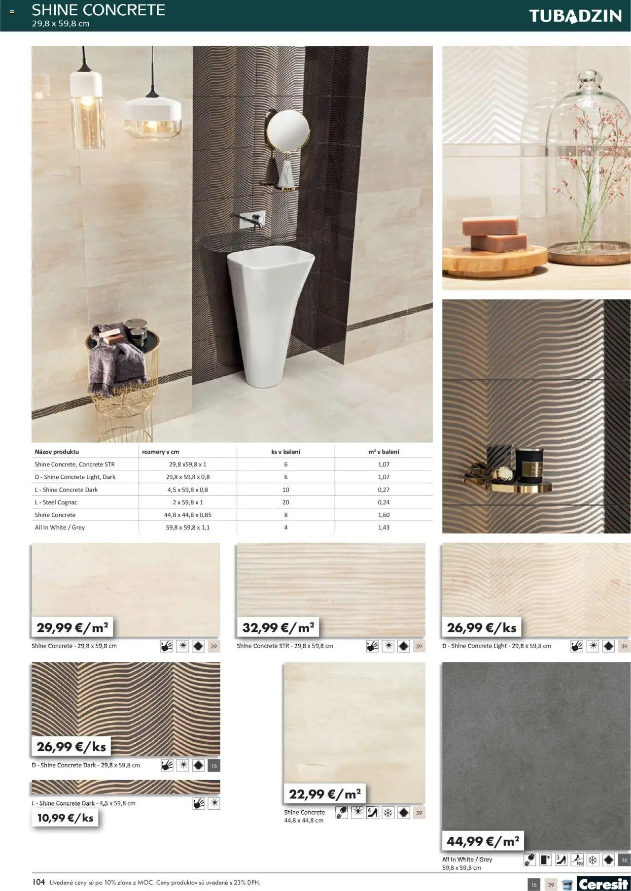 Ingema katalóg Tubadzin 2025 (2025-04-18 - 2025-12-31) | 106