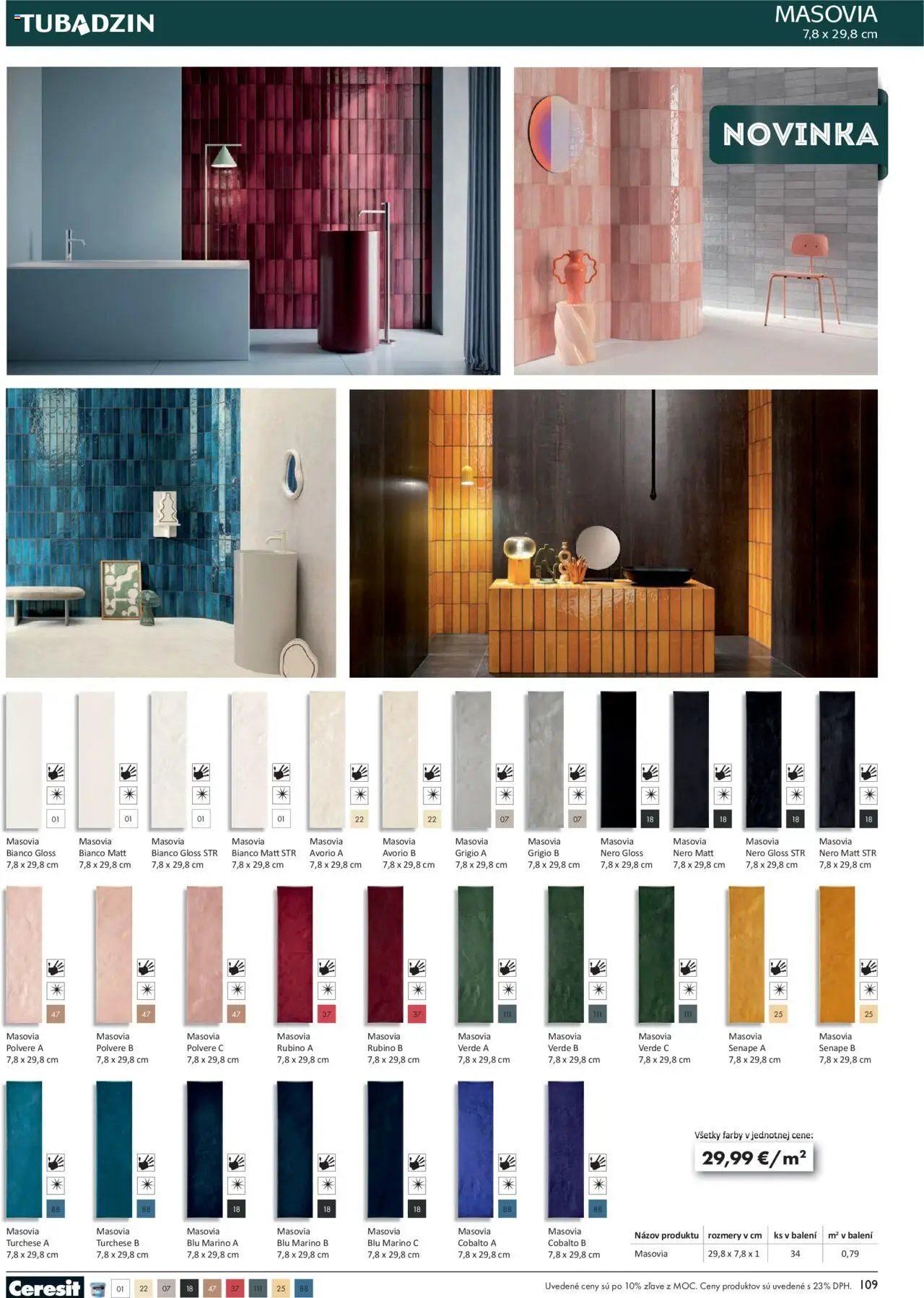 Ingema katalóg Tubadzin 2025 (2025-04-18 - 2025-12-31) | 111