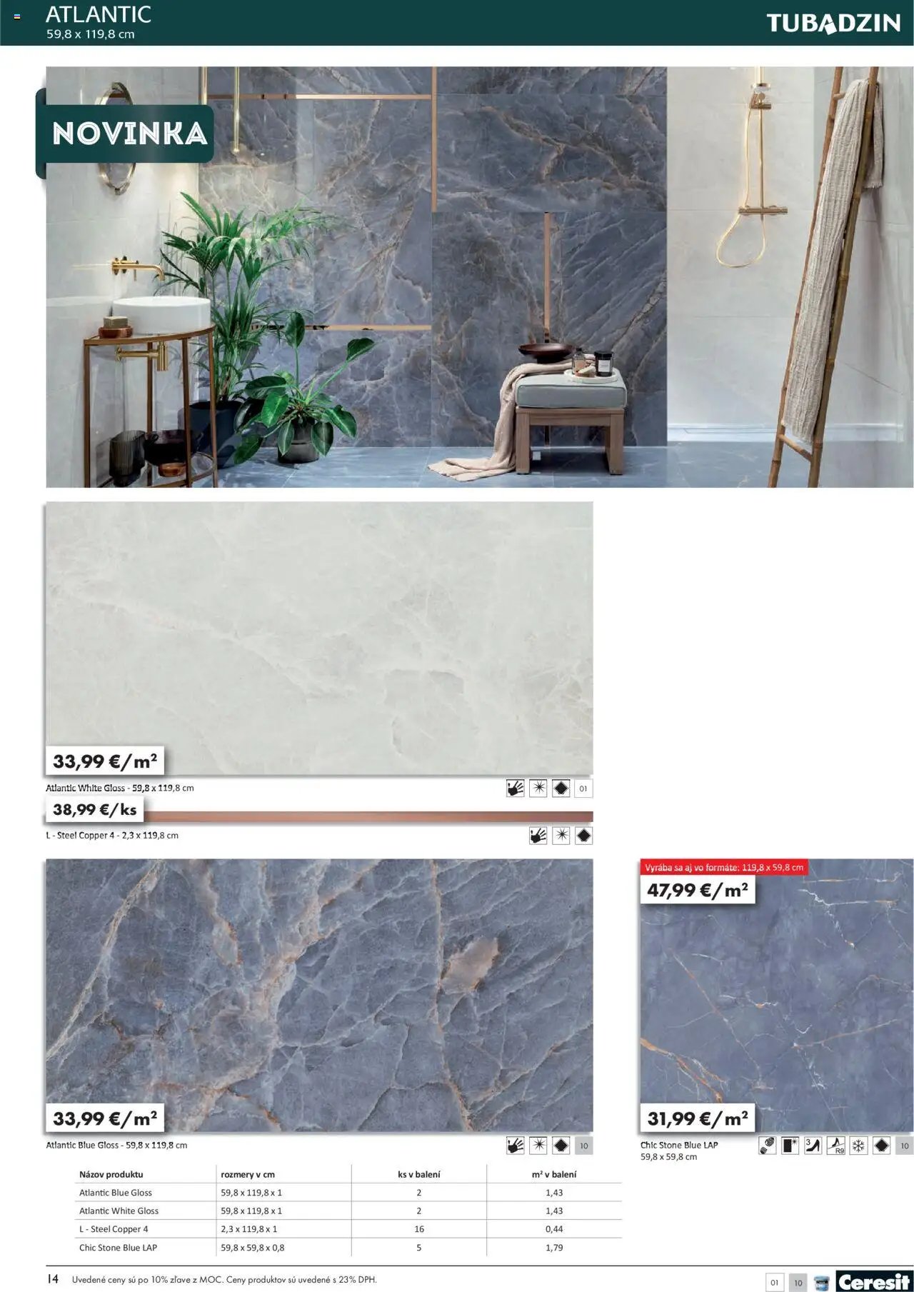 Ingema katalóg Tubadzin 2025 (2025-04-18 - 2025-12-31) | 16