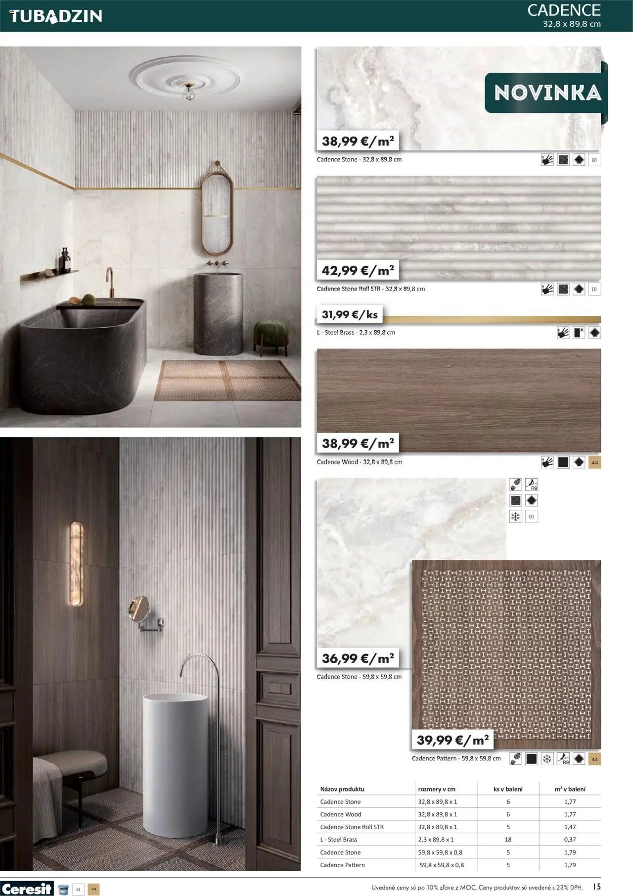 Ingema katalóg Tubadzin 2025 (2025-04-18 - 2025-12-31) | 17