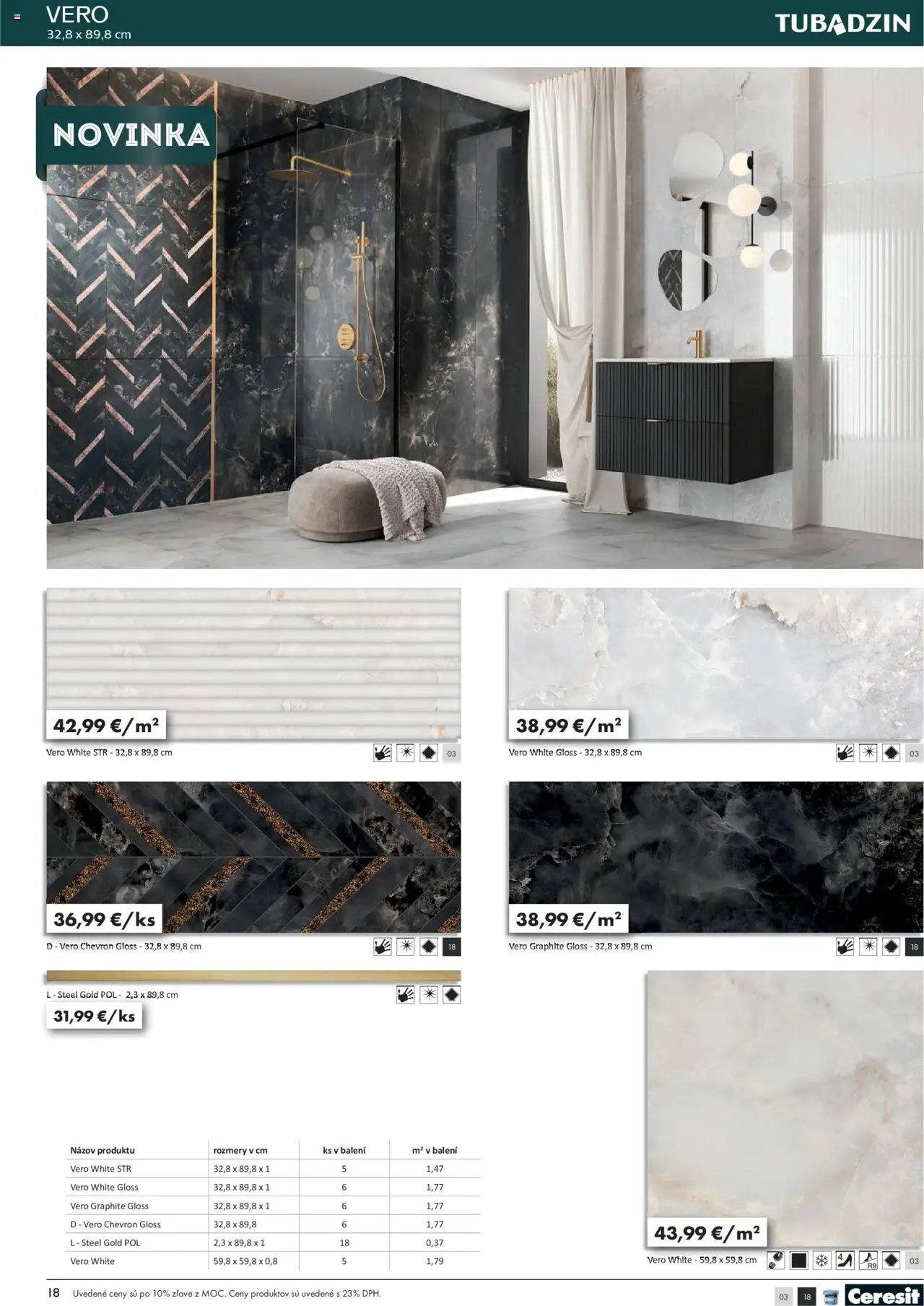 Ingema katalóg Tubadzin 2025 (2025-04-18 - 2025-12-31) | 20