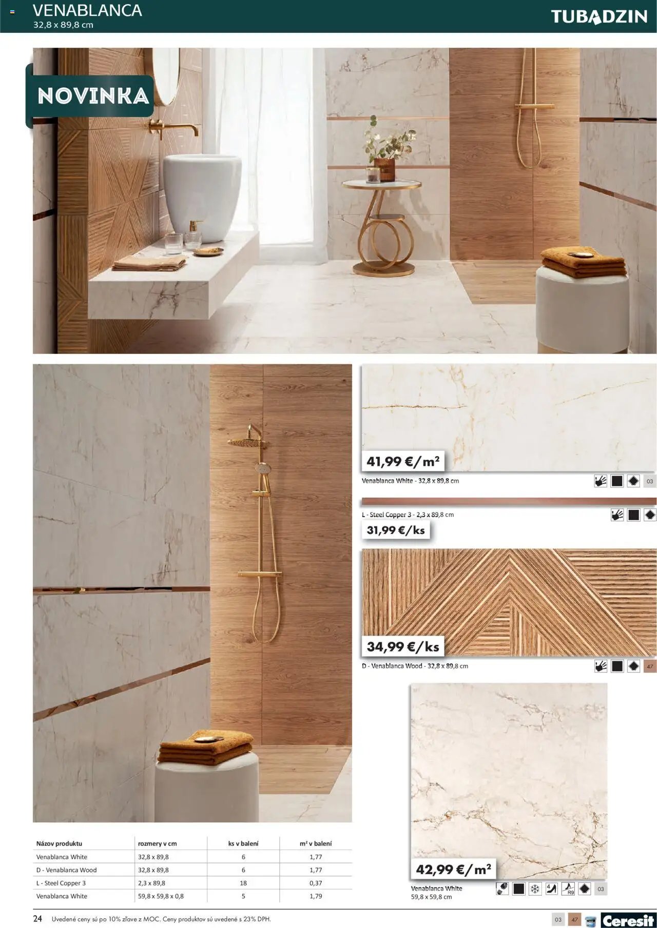 Ingema katalóg Tubadzin 2025 (2025-04-18 - 2025-12-31) | 26